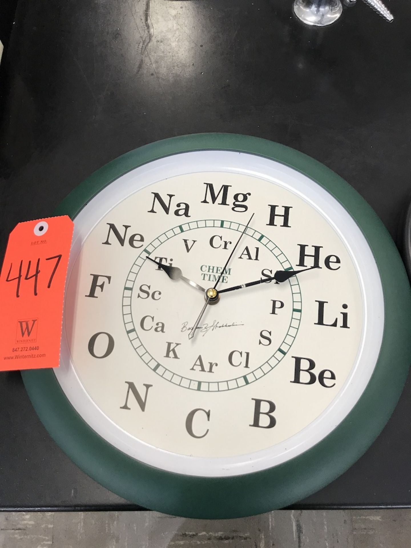 Lot - (2) Elemental Clocks (1) Thermometer (Room 309)