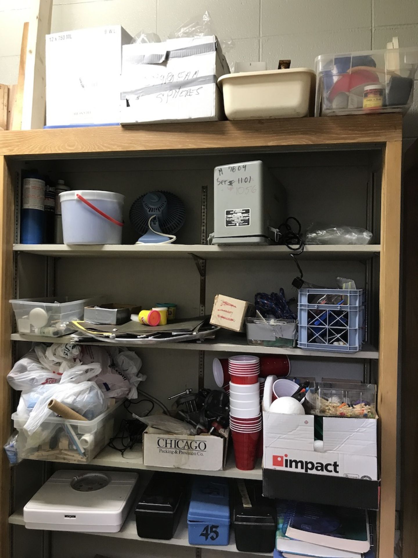 Contents of Lab Storage Closet (Room 409) - Image 3 of 7
