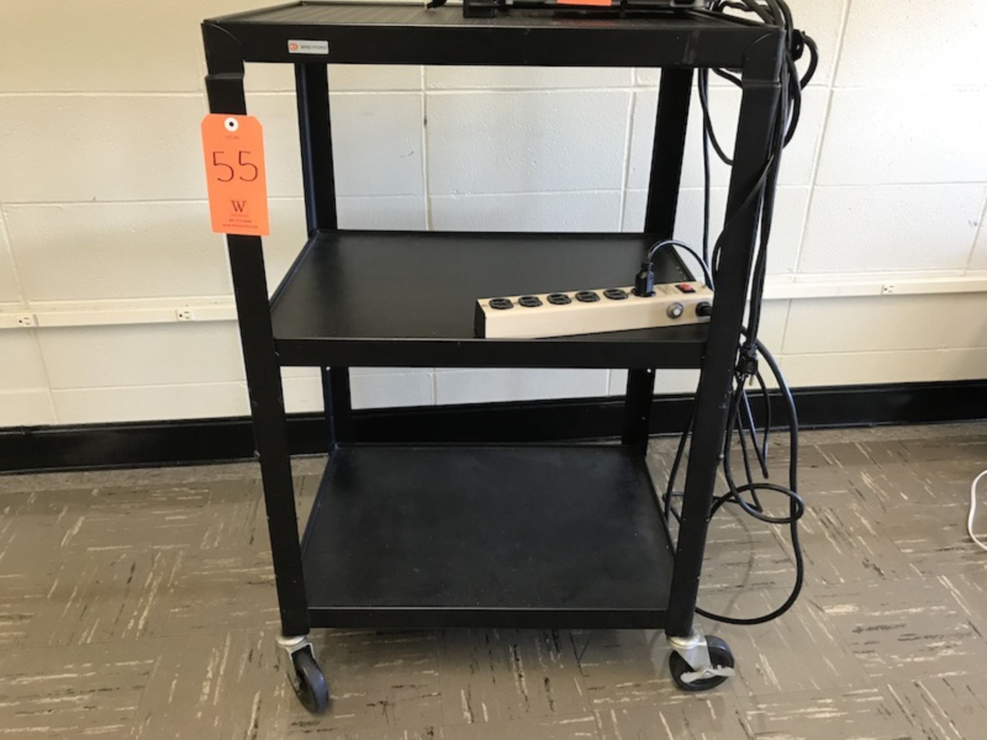 Rolling Media Cart (Room 304)