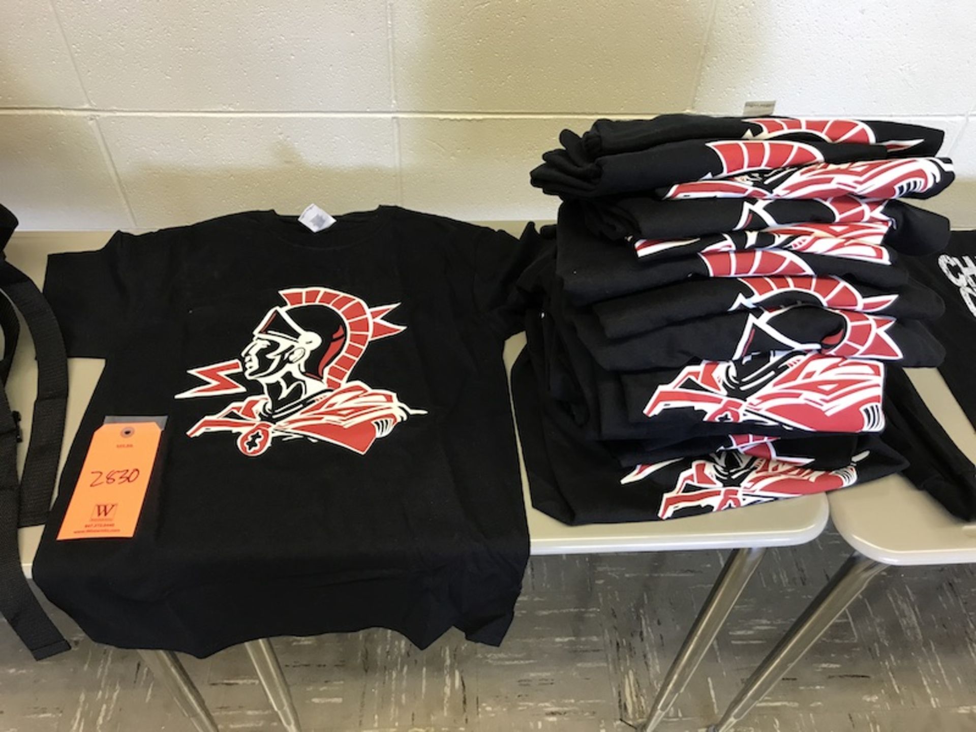 Lot of St. Joseph High School Charger T-Shirts (12 Small, 2 Medium, 5 Large, and 5 XL) (Room 307)