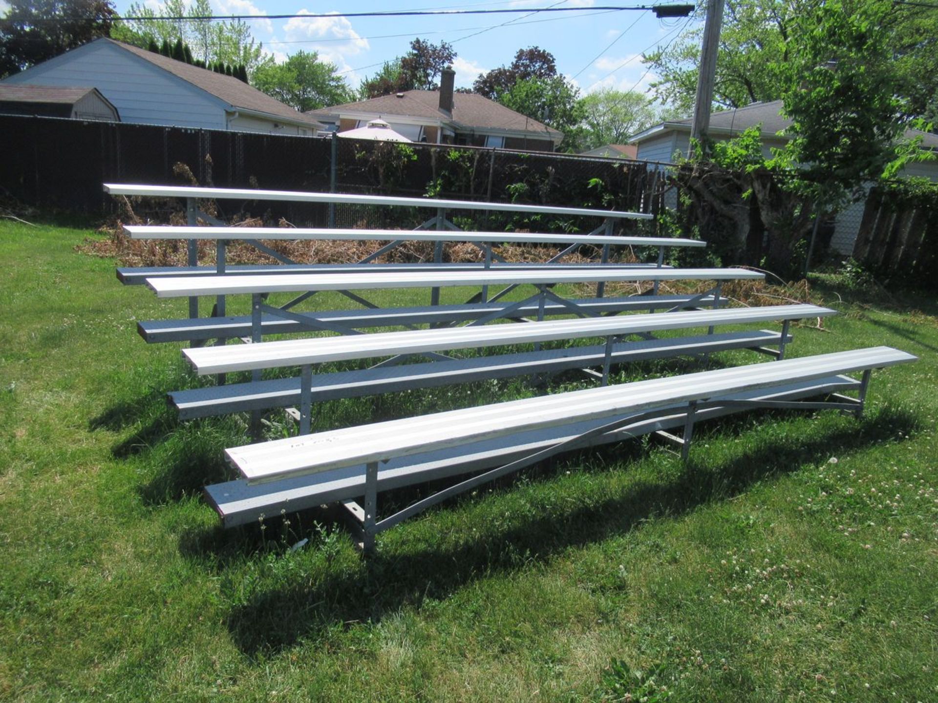 5-Row Aluminum Spectator Stand (Outdoor Area)