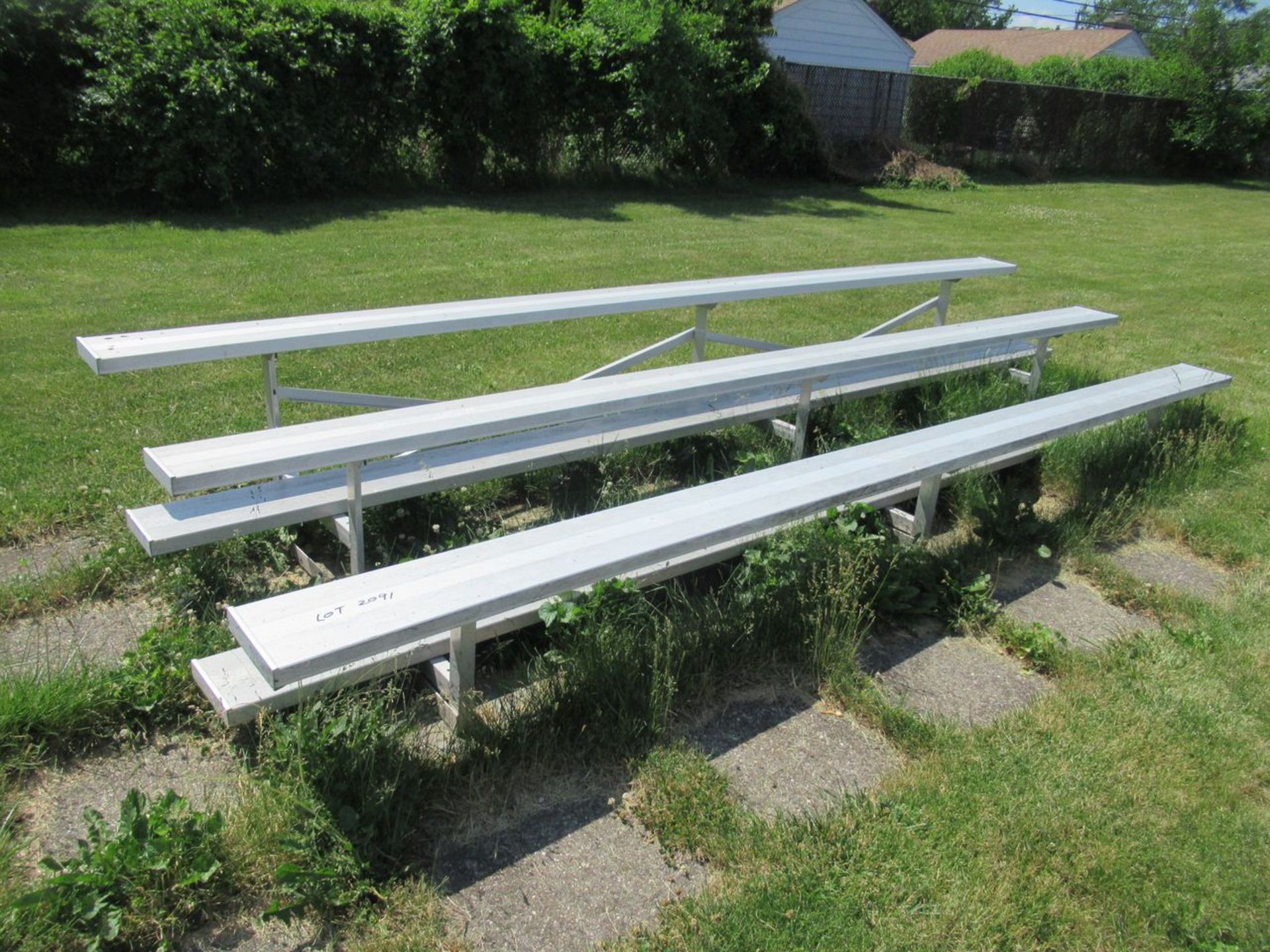 3-Row Aluminum Spectator Stand (Outdoor Area)