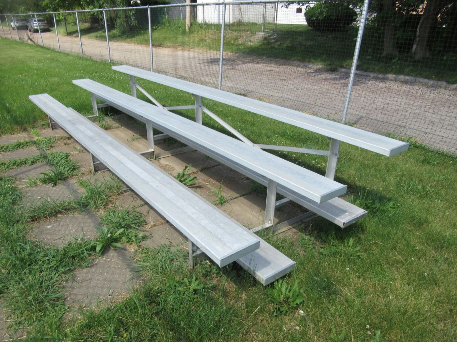 3-Row Aluminum Spectator Stand (Outdoor Area)