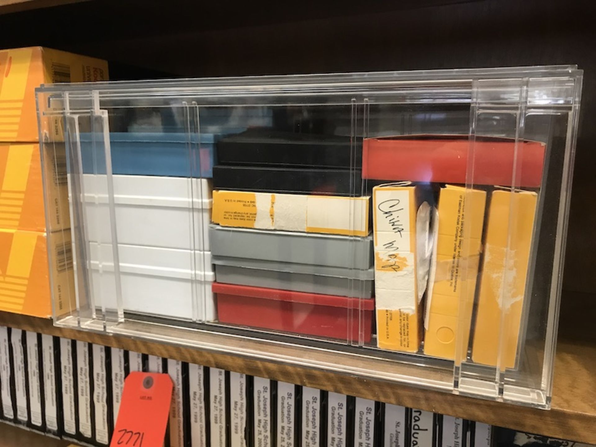 Lot of Misc. St. Joseph High School Ektagraphic Slide Trays (Room 406) - Image 2 of 3