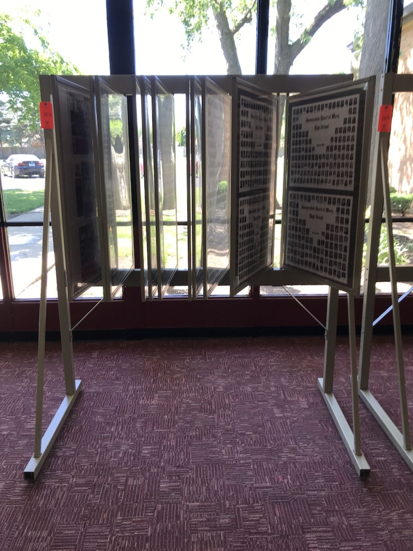 Poster Rack (Class Photos Not Included) (Front Lobby)