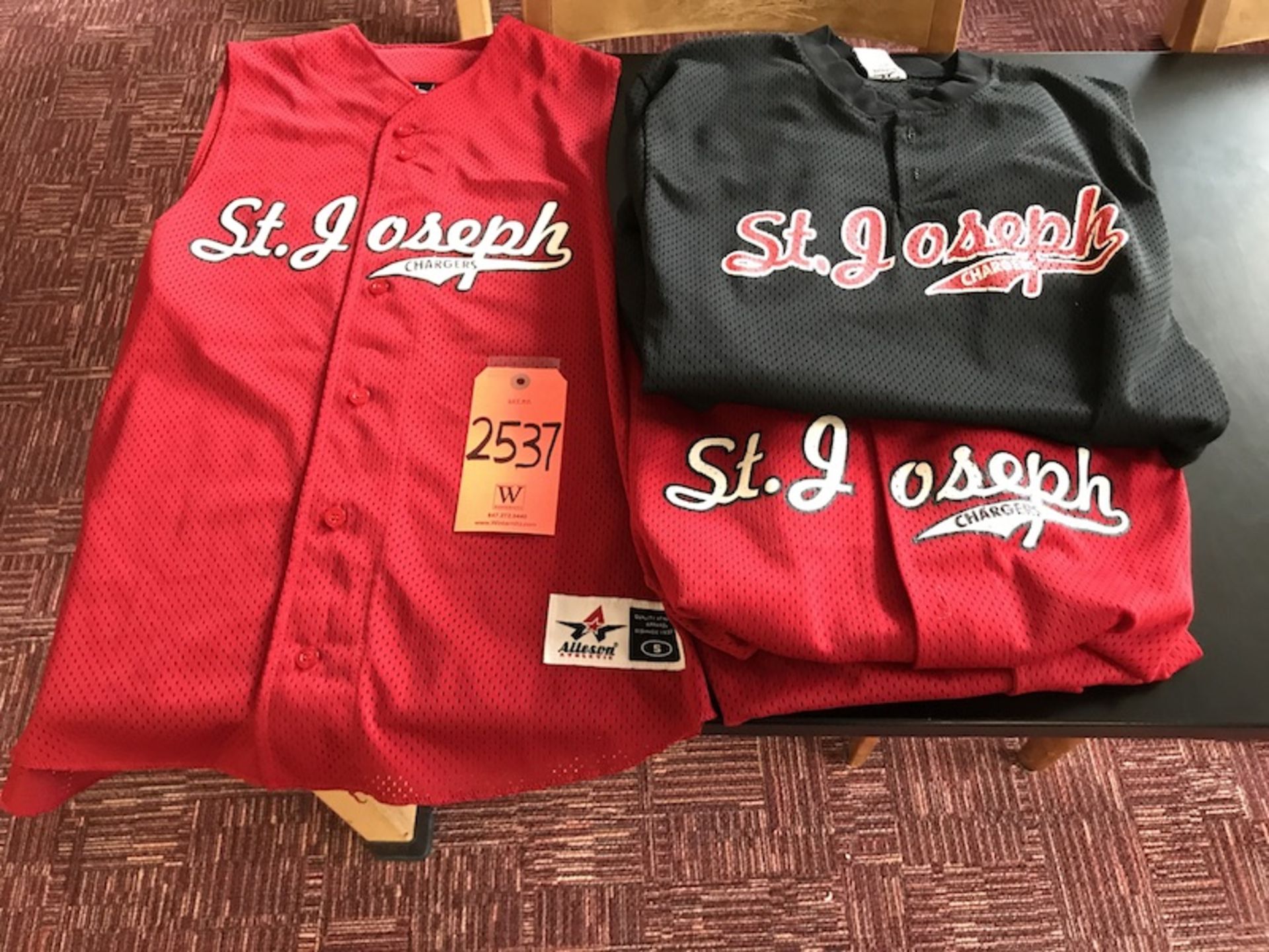 Lot of St. Joseph High School Softball Jerseys (Room 310)