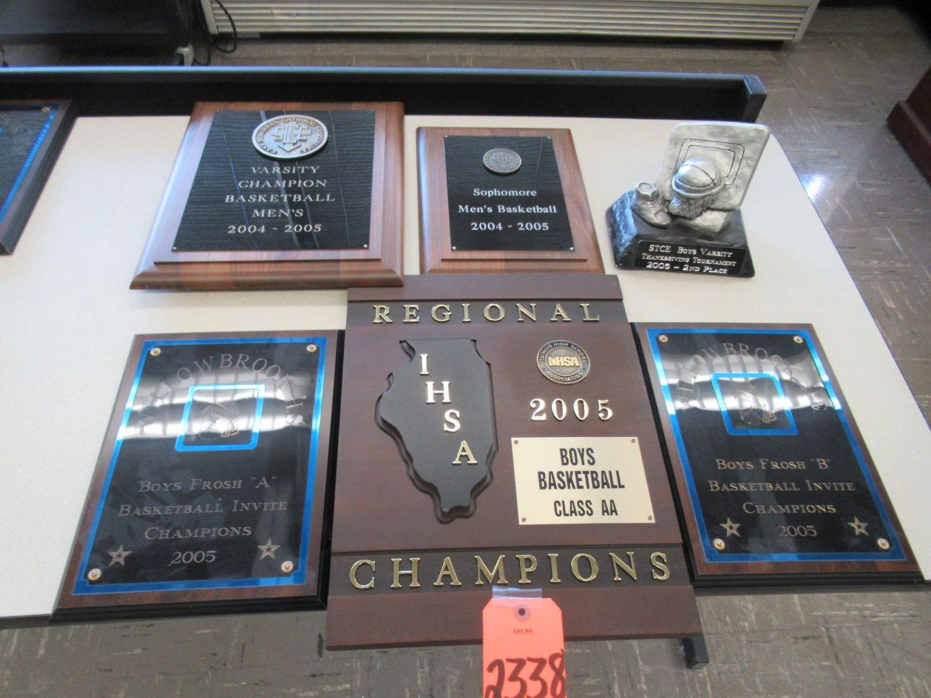 2005 IHSA Class AA State Regional Champions Plaque, 2005 STCE Boys Varsity Thanksgiving Tournament