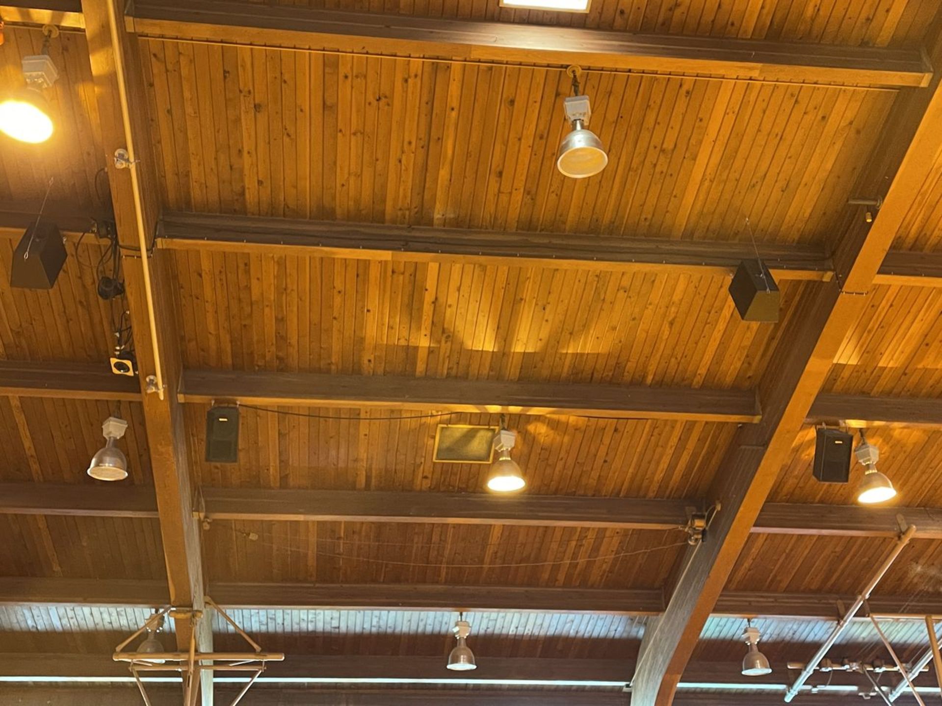 Sound System with (8) Speakers mounted in Ceiling (Gym) - Image 2 of 3