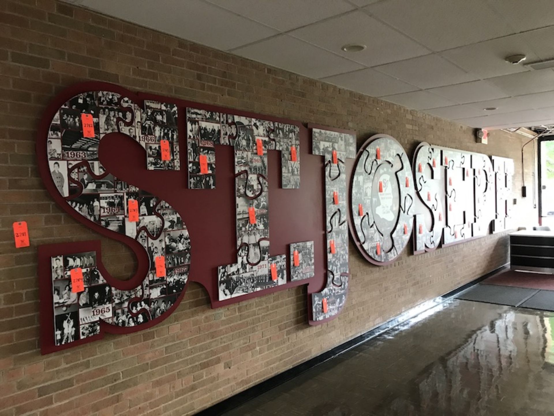 BULK: St. Joseph High School Complete May Pieces, One Whole Yearly Puzzle Sign - Image 2 of 2