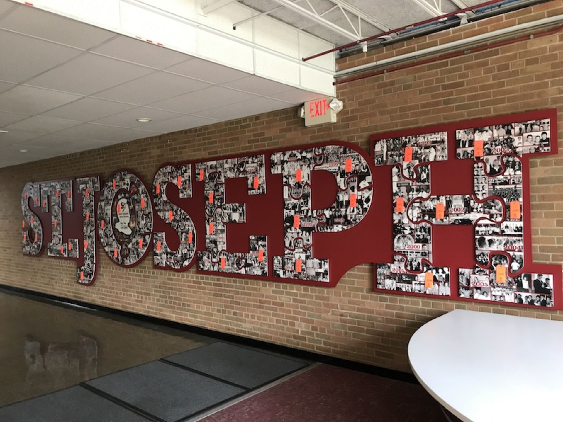 BULK: St. Joseph High School Complete May Pieces, One Whole Yearly Puzzle Sign