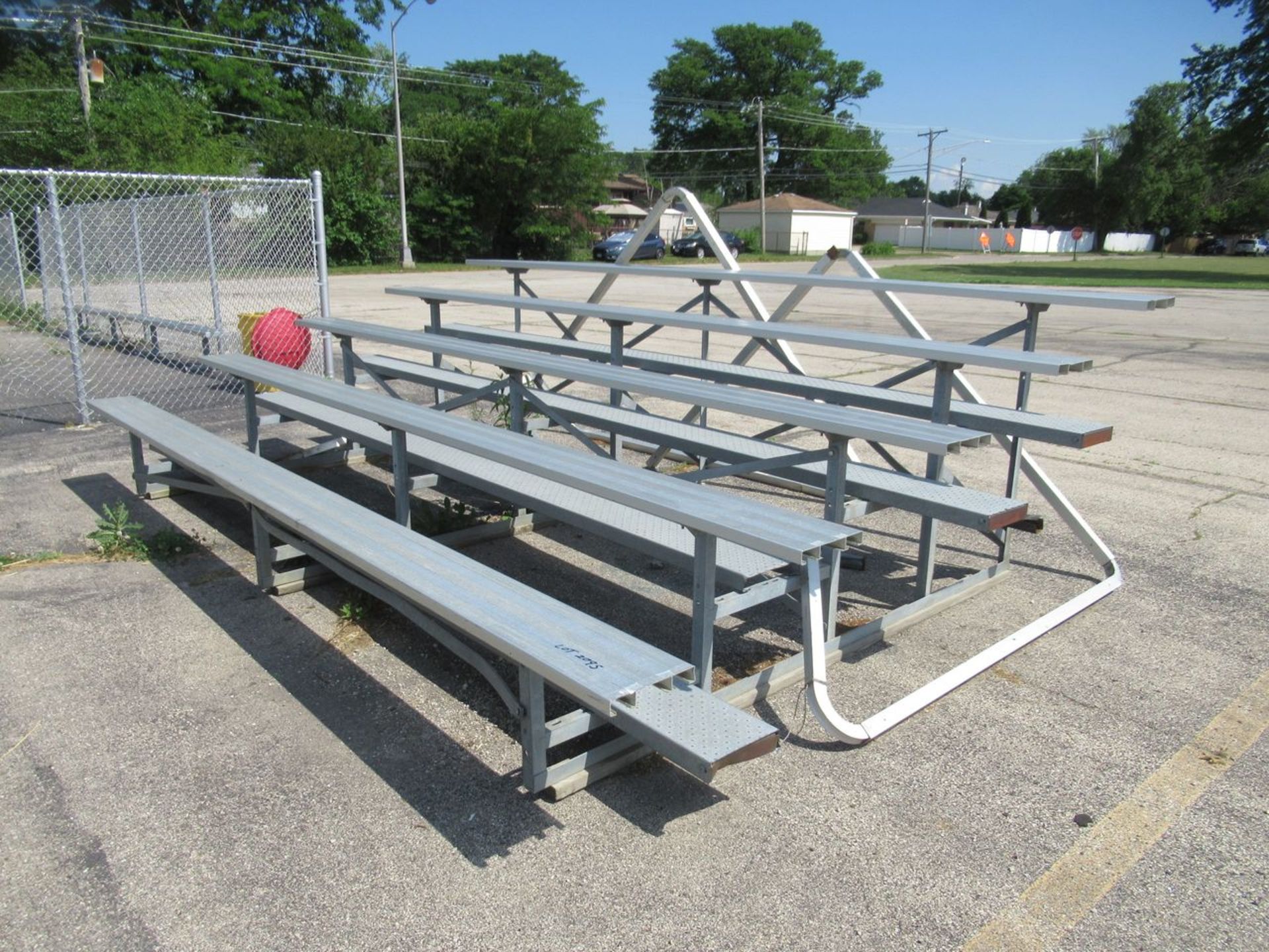 5-Row Aluminum Spectator Stand (Outdoor Area)