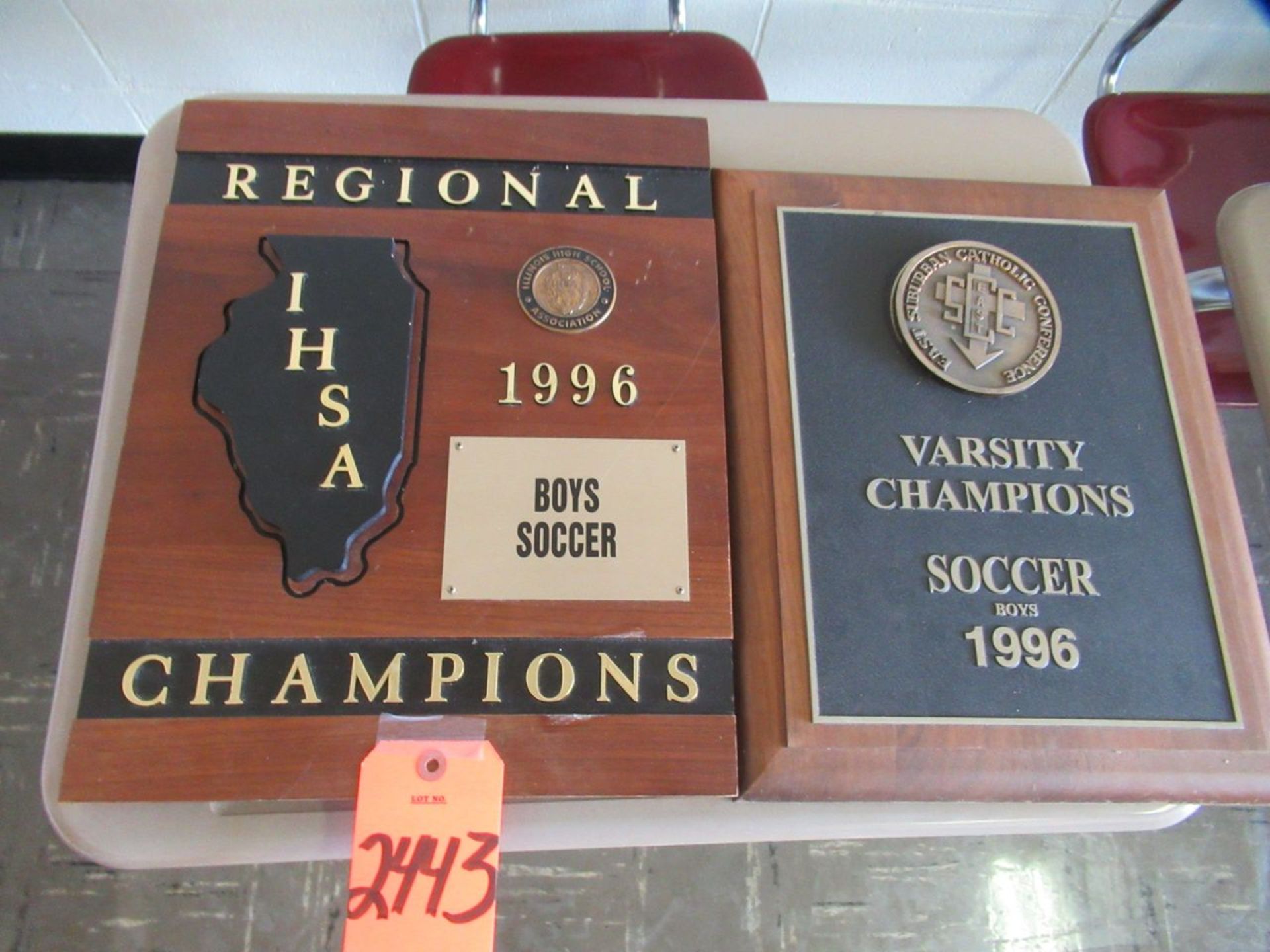 1996 IHSA State Regional Champions Plaque, 1996 East Suburban Catholic Conference Varsity Champion