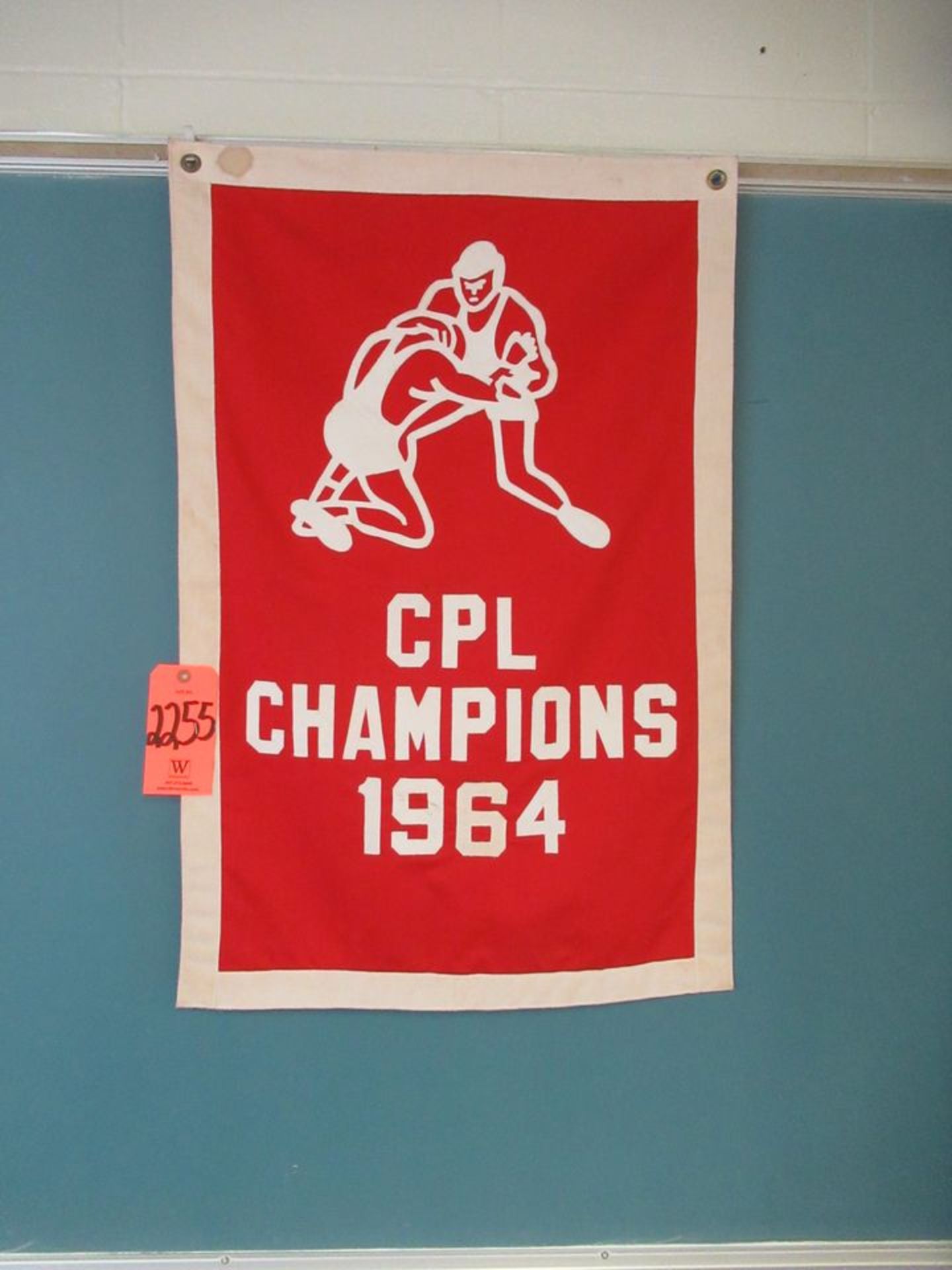 1964 CPL Wrestling Champions Banner (Room 306)