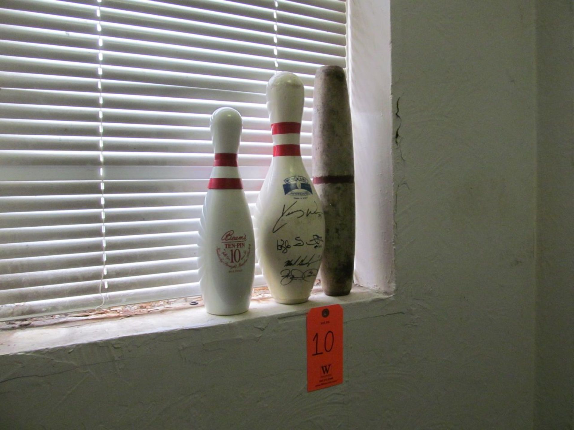 Lot - (3) Bowling Pins (Upstairs Office)