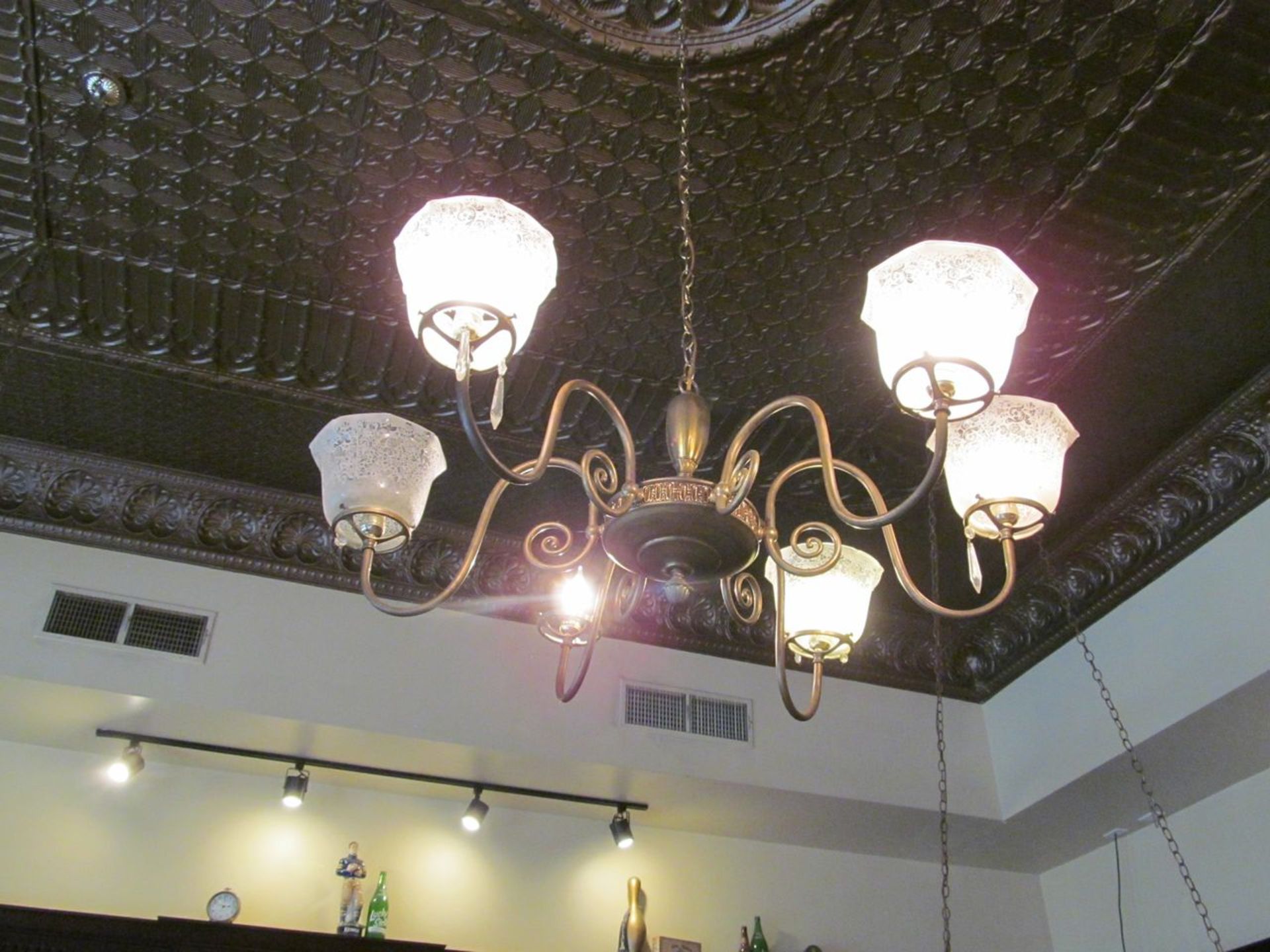 Antique Chandelier (Billiards Room) - Image 2 of 2