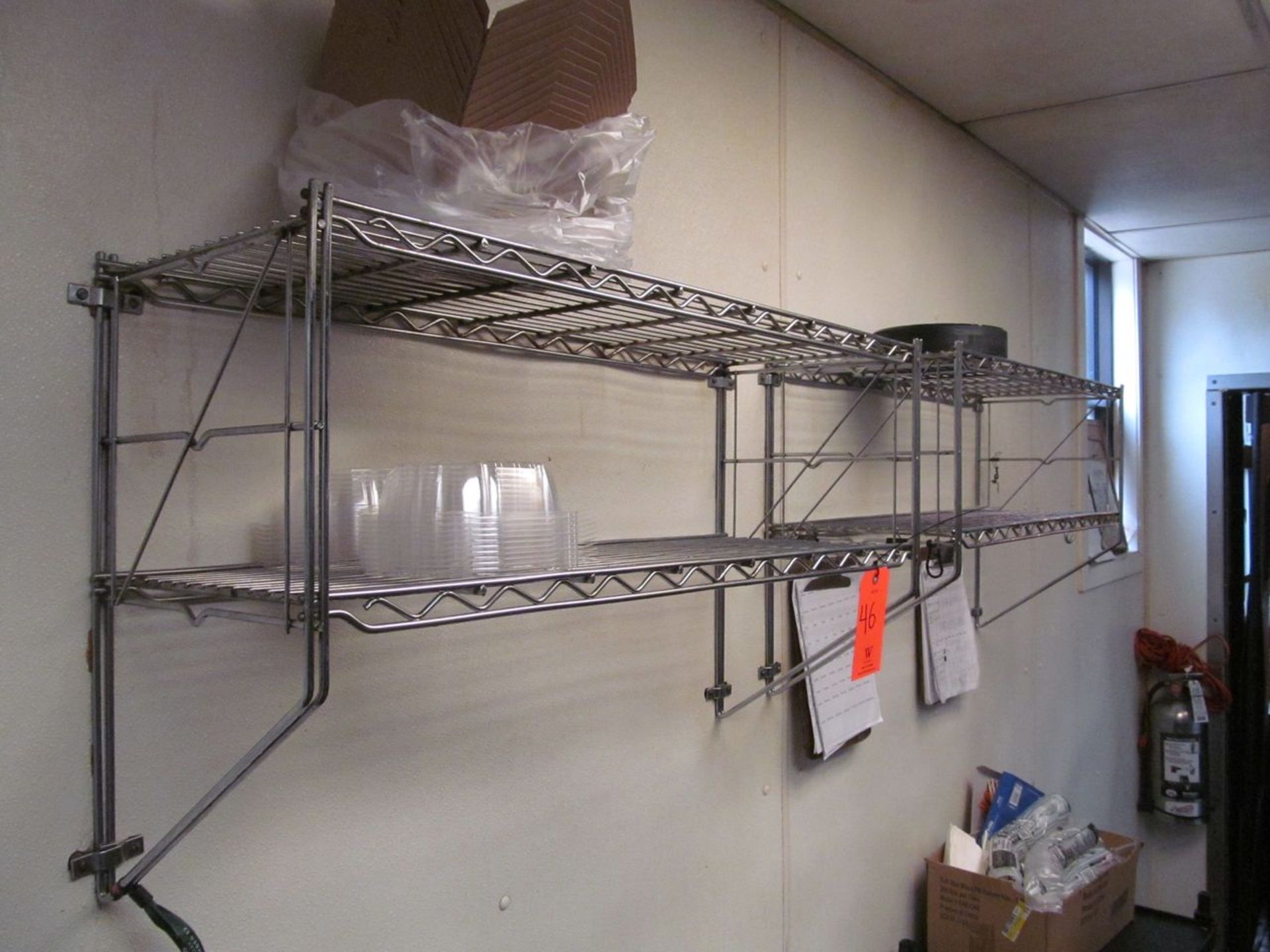 Lot - (2) Metro Shelving Units (Kitchen)