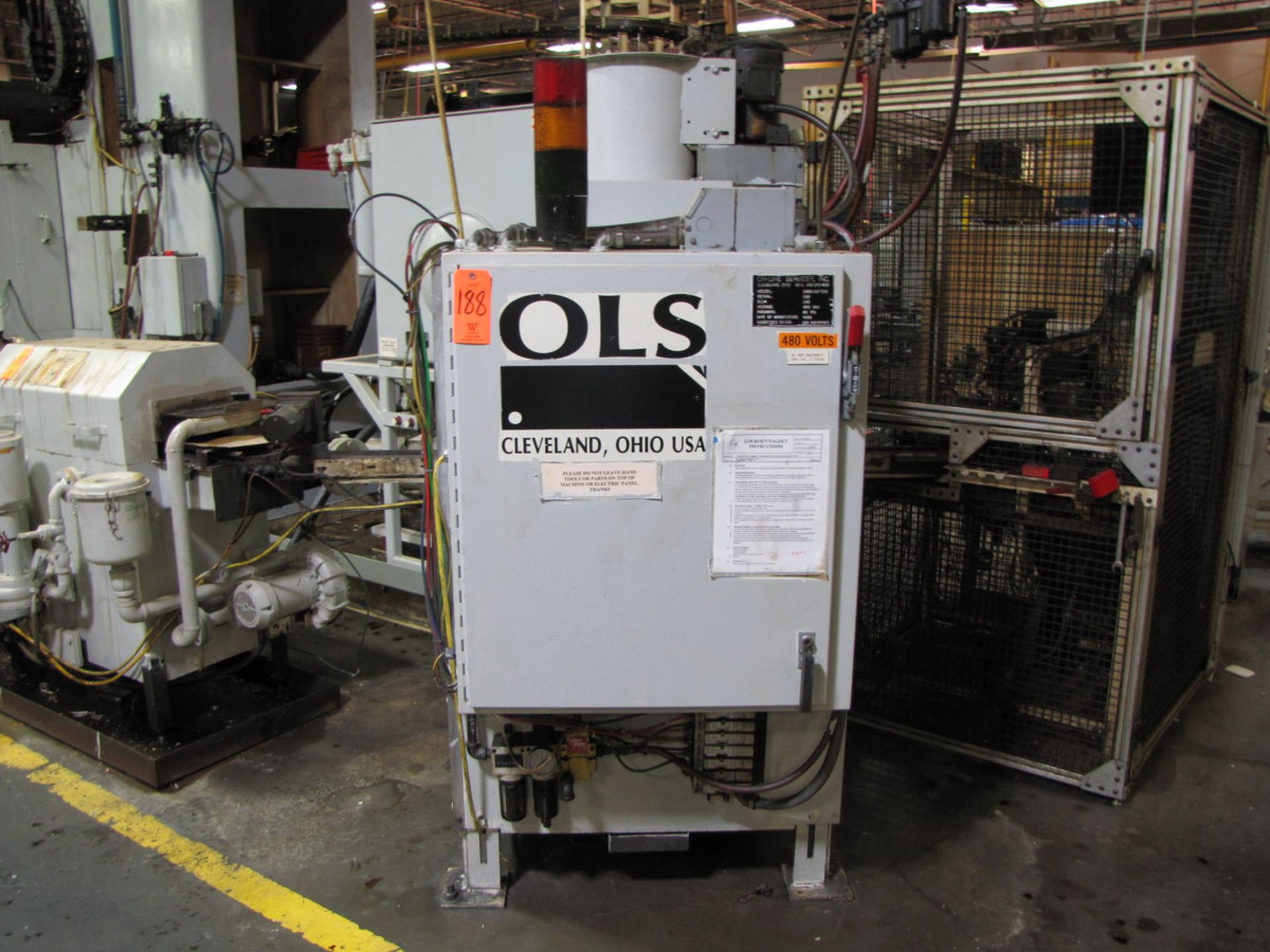 Online Services, Inc. Model 2800-CIF-TDB Deburr, S/N: 293 (2000) (Duplicate S/N); with Cuttler- - Image 2 of 3