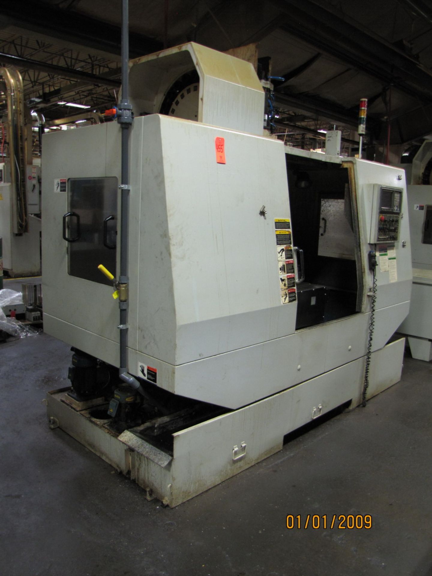 Daewoo DMV-3016 CNC Vertical Machining Center, S/N: AV4E0046 (2002); with Daewoo-Fanuc Series-i - Image 2 of 8