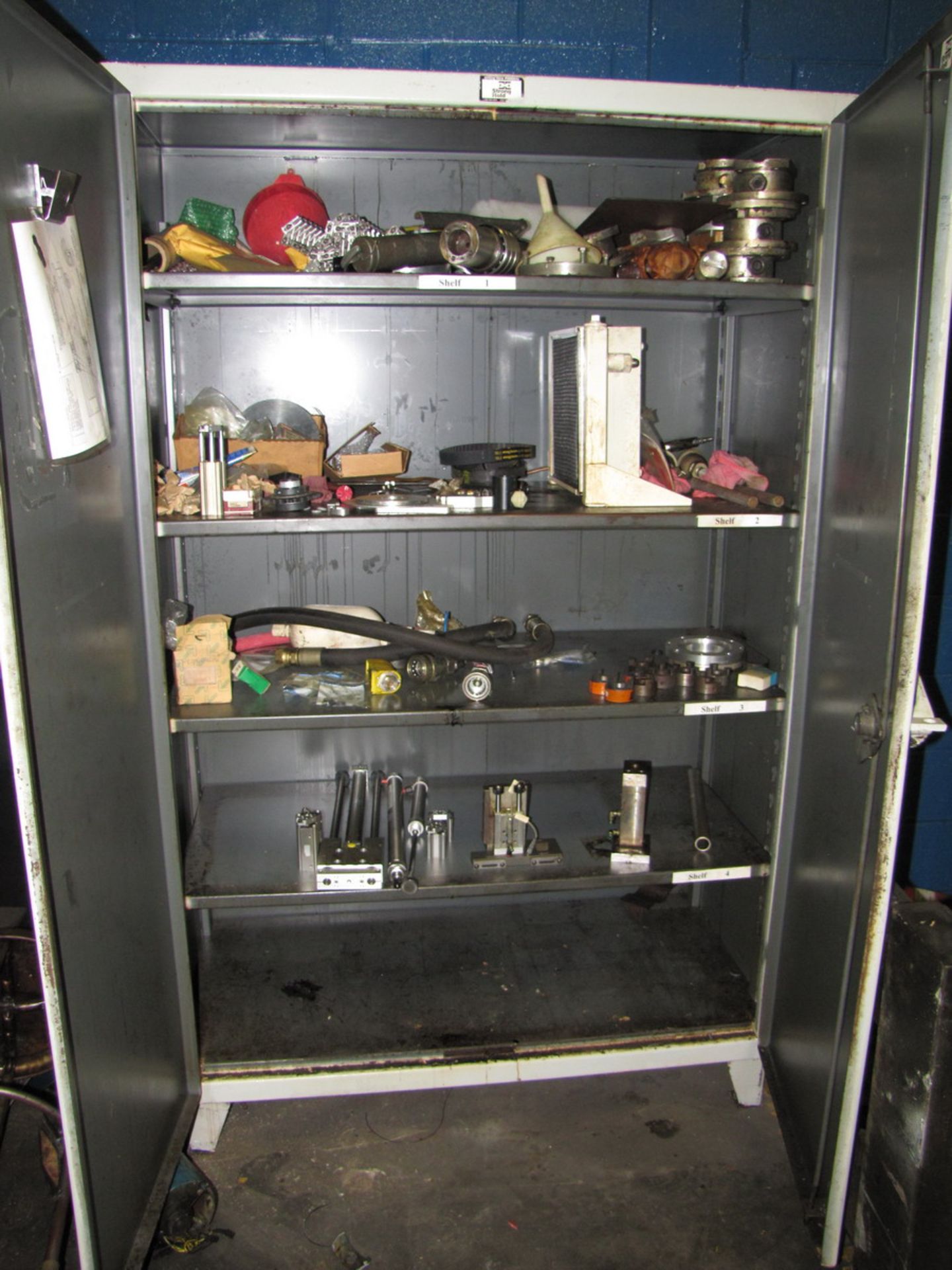 Stronghold Model 46-244 Heavy Duty Steel 2-Door Cabinet (Plant #1) - Image 2 of 2