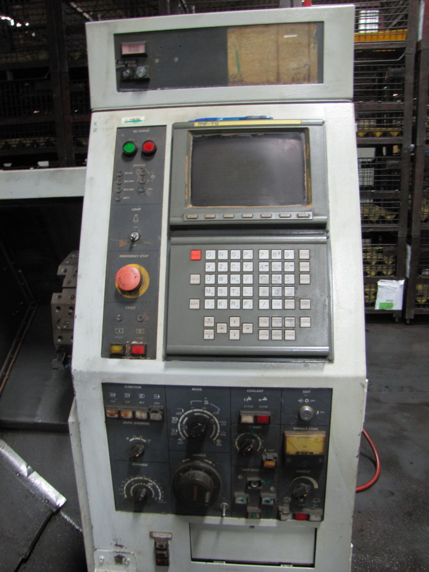 Mori Seiki CL20B CNC Horizontal Turning Center, S/N: 836 (1994); with Fanuc Model MF-T8 CNC - Image 4 of 13