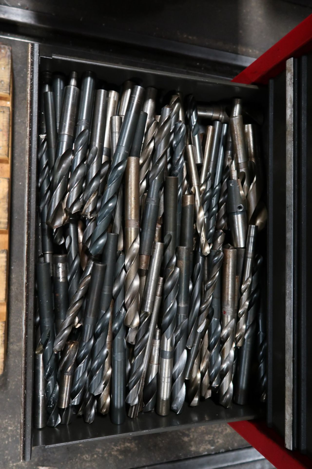 5-Drawer Rolling Tool Box with Contents of Hold Down Tooling, Collets, & Drill Bits (Plant #1) - Image 4 of 6