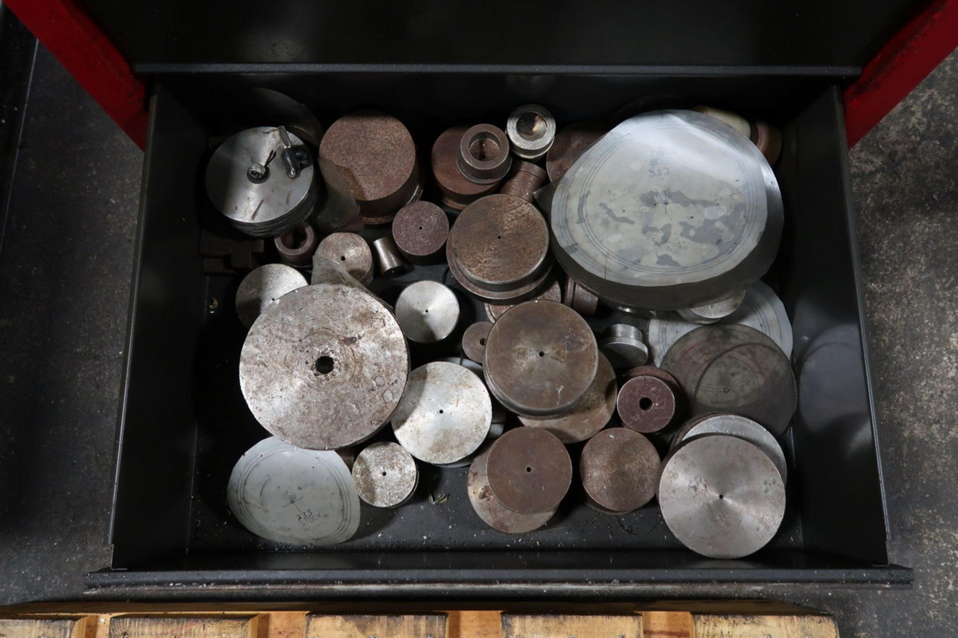 5-Drawer Rolling Tool Box with Contents of Hold Down Tooling, Collets, & Drill Bits (Plant #1) - Image 6 of 6