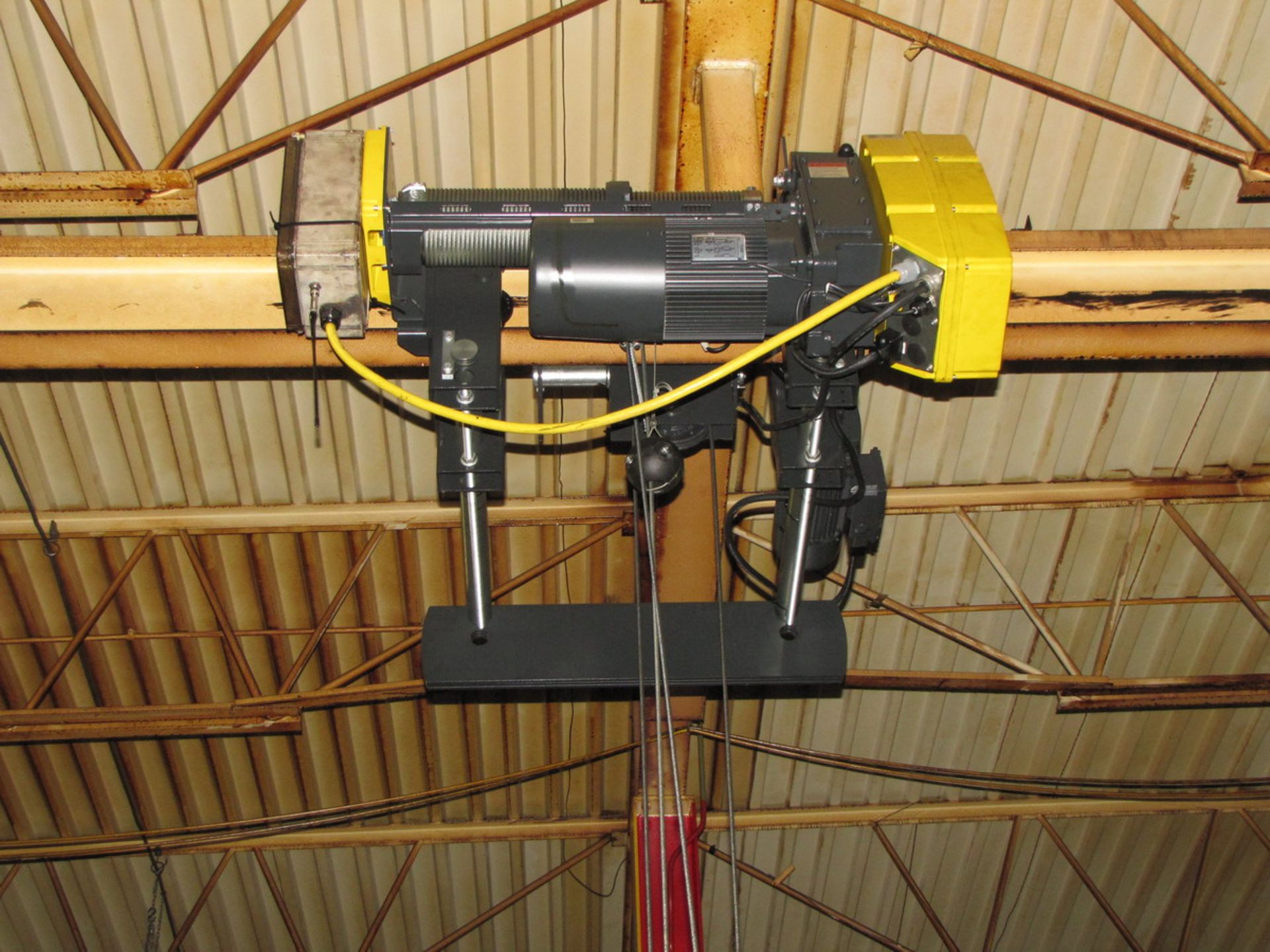 Yale 3-Ton Electric Cable Hoist with Remote Control & Approx. 200 ft. Long 6,000 lb. Capacity - Image 2 of 5