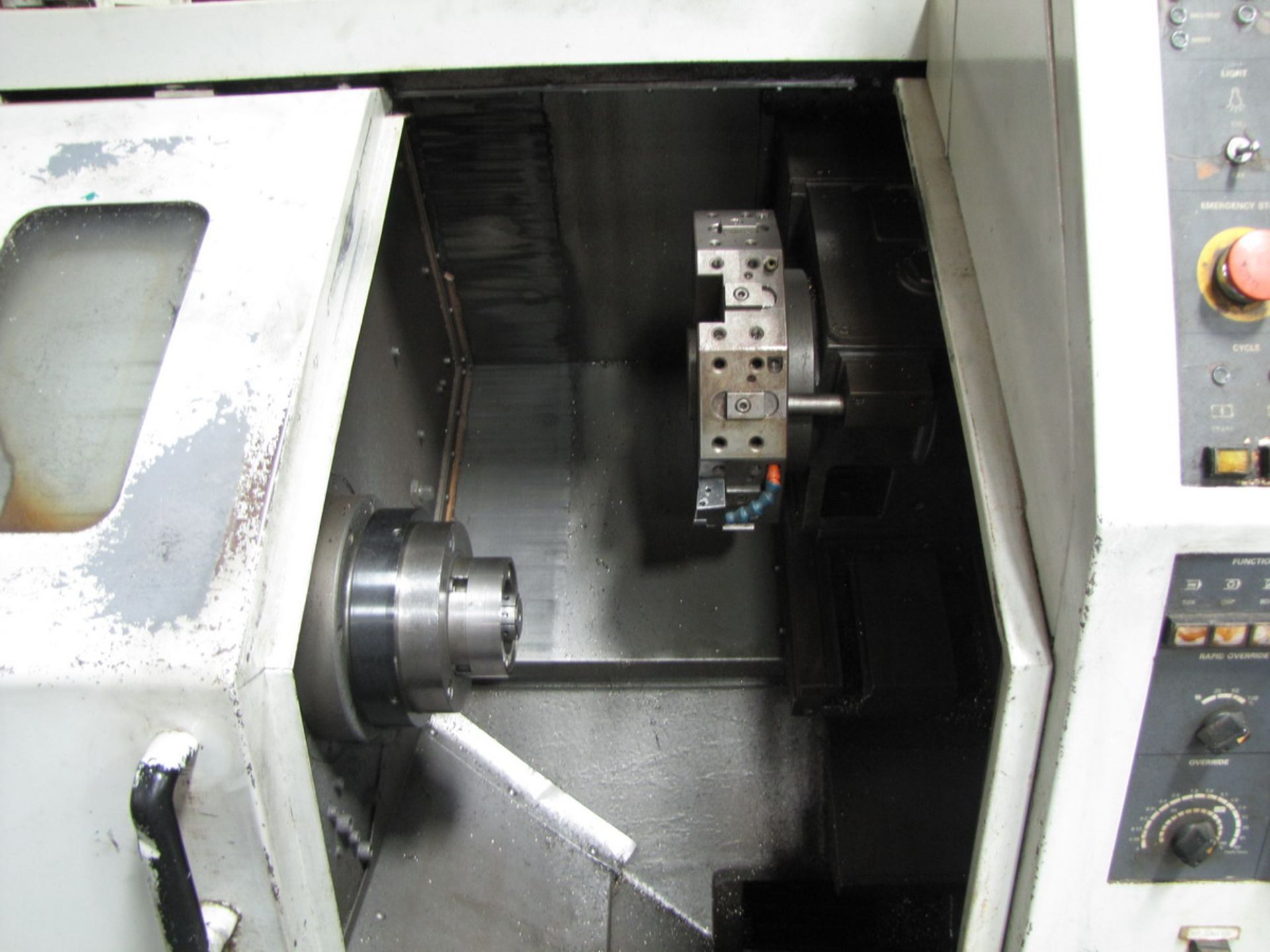 Mori Seiki CL20B CNC Horizontal Turning Center, S/N: 836 (1994); with Fanuc Model MF-T8 CNC - Image 5 of 13