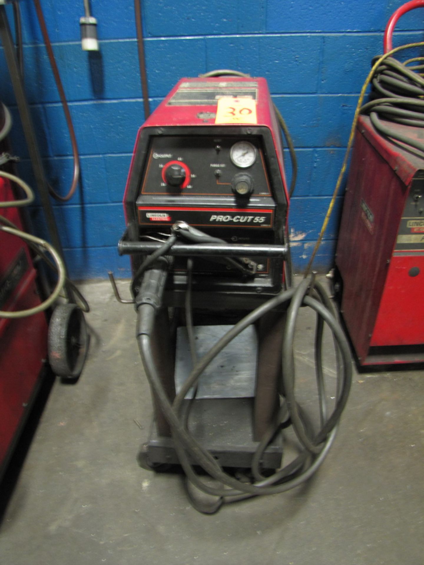 Lincoln Electric Model Pro-Cut 55 Plasma Cutting System, Output: 25A/93V-55A/108V, Input: 208/230/