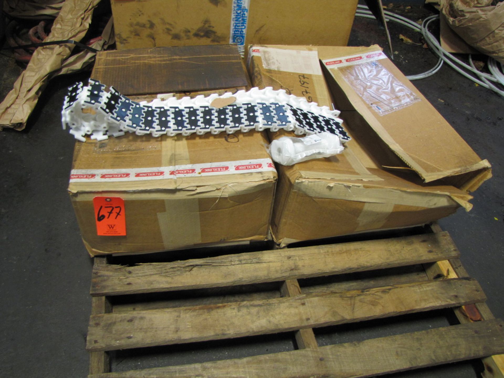 Pallet of 4-Way Plastic Conveyor Belting (Plant #1)