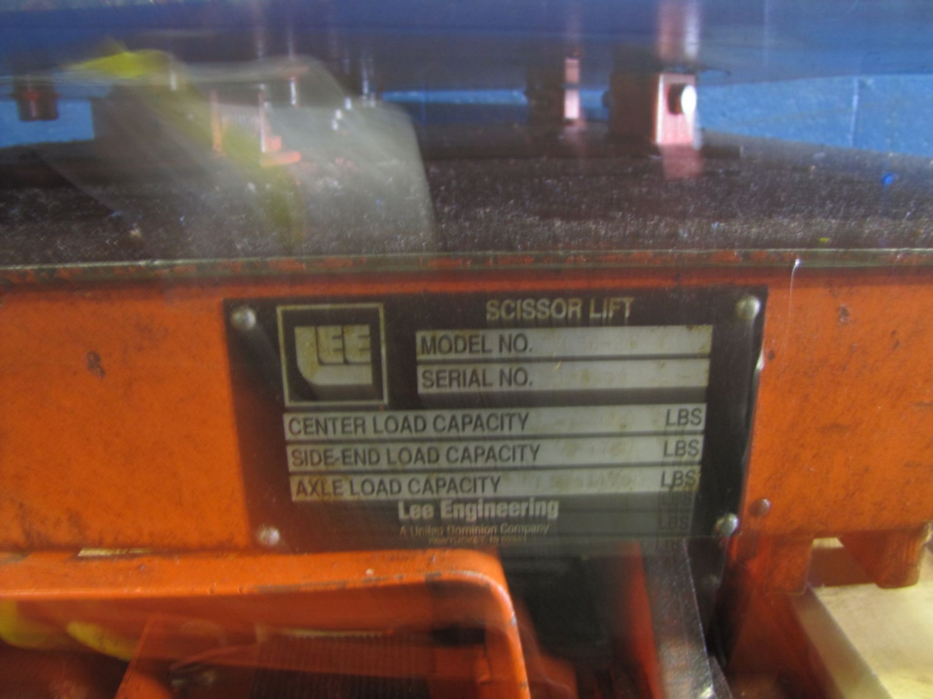 Presto Scissor Lift Table, 2000LB max Capacity (Plant #1) - Image 2 of 2