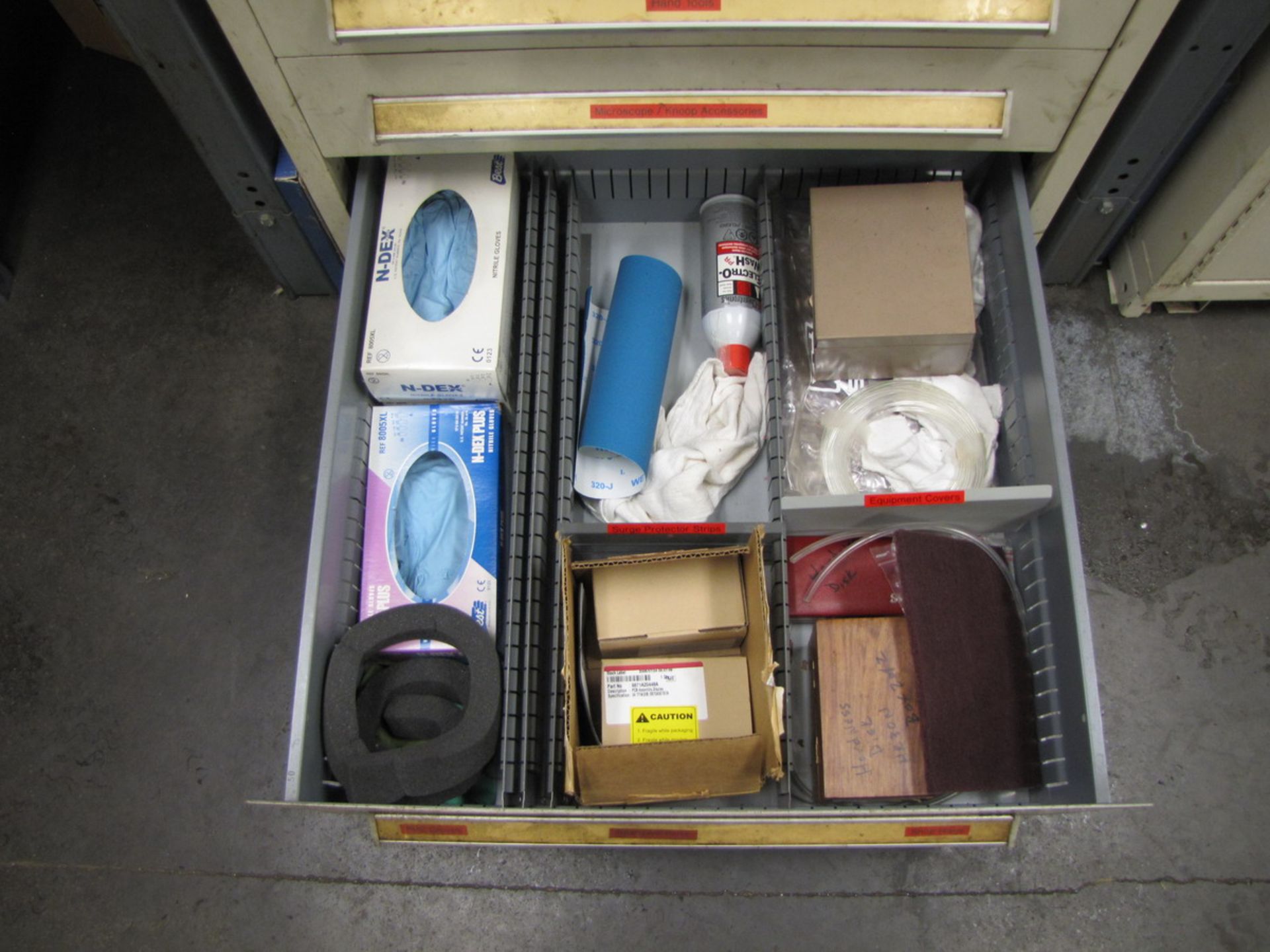 Vidmar 5-Drawer Cabinet with Contents to Include: Hardness Test Blocks, Hand Tools (Plant #1) - Image 6 of 6