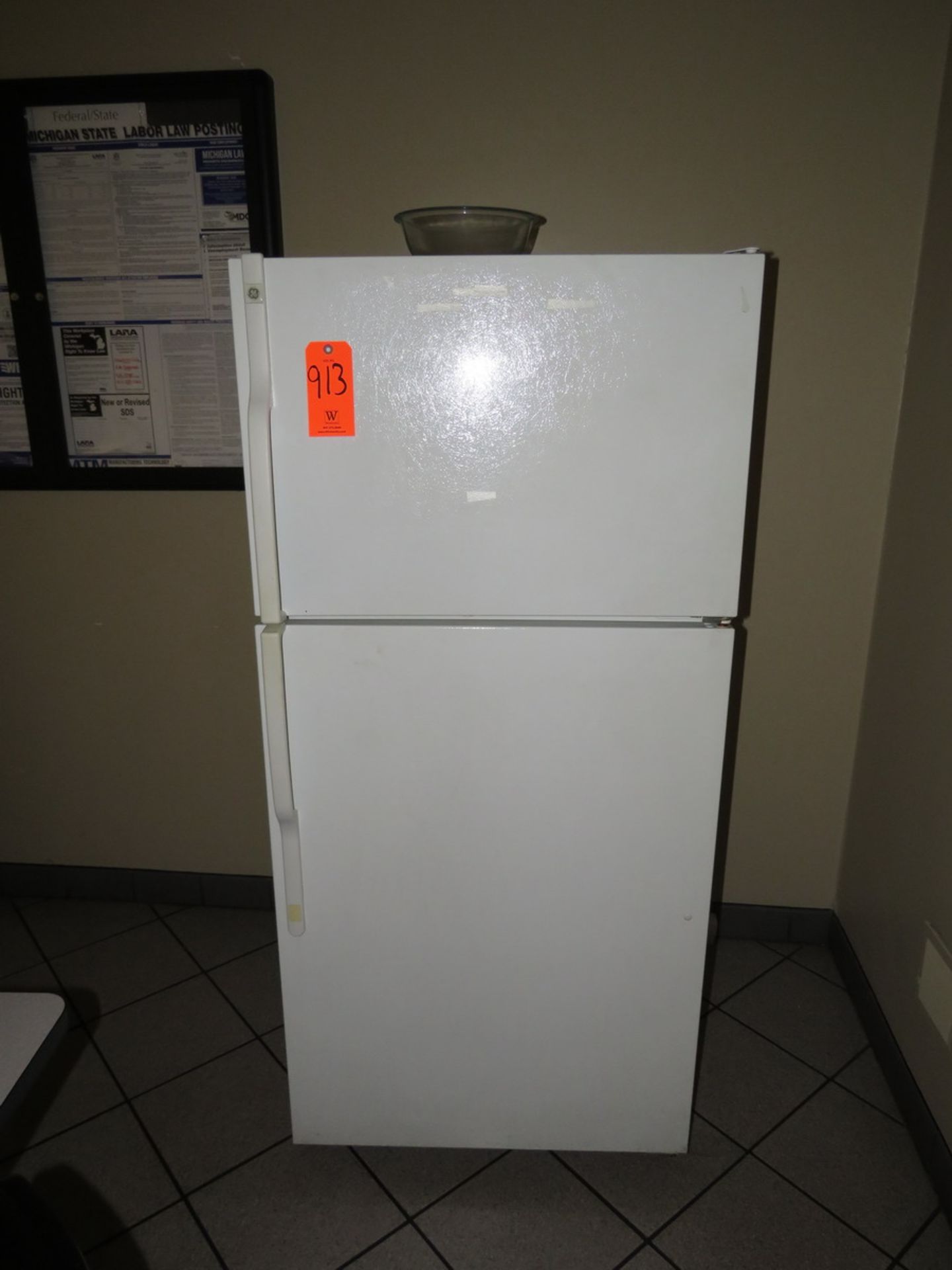 GE Refrigerator / Freezer (Plant #1)