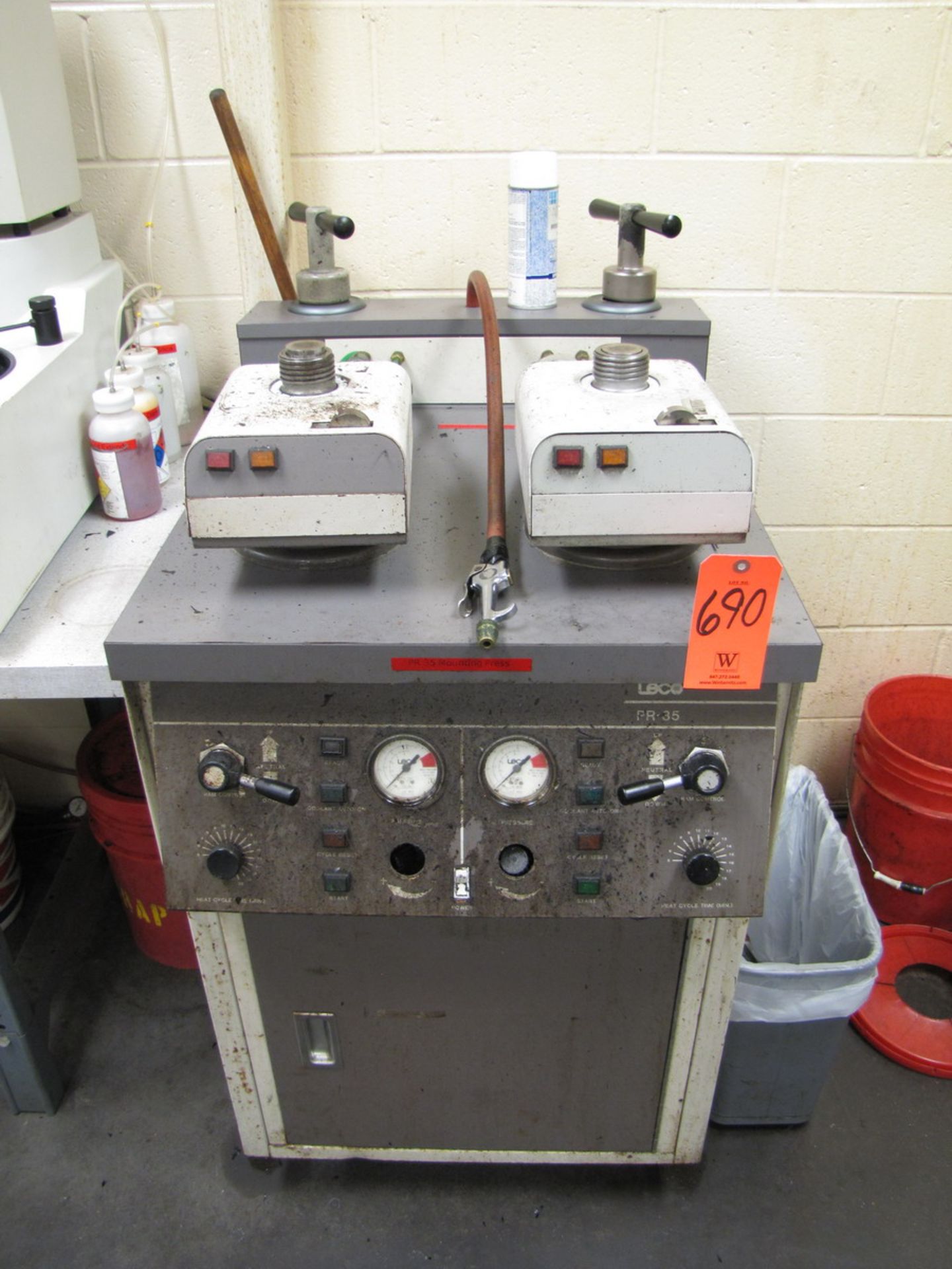 Leco Model PR-35 Mounting Press (Plant #1)