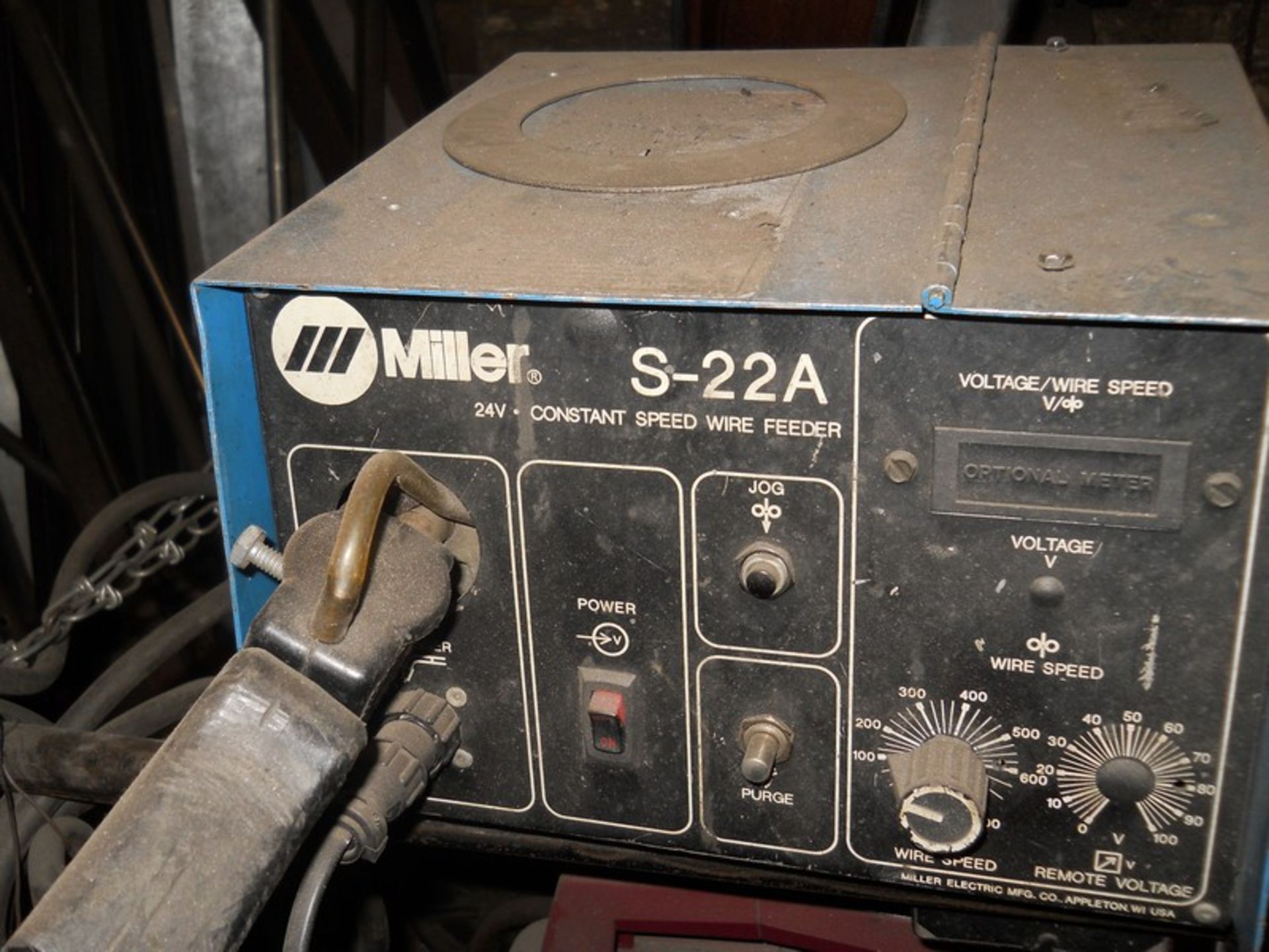 Thermal Arc Model 300 GMS DC Inverter Arc Welder, S/N: E416287A188204A; with Miller S-22A Wire - Image 6 of 7