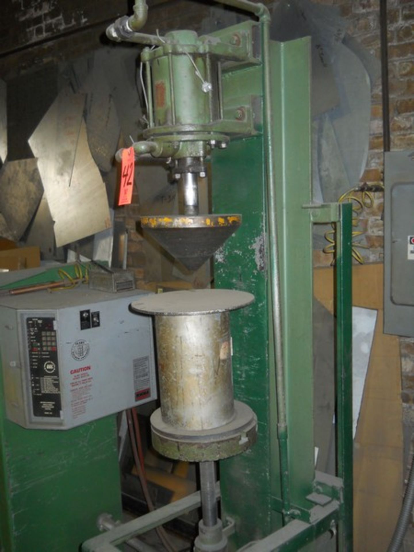 Hanna Cylinder Vertical Hydraulic Press, S/N: 63578; with 20 in. (approx.) Max. Opening - Image 4 of 5