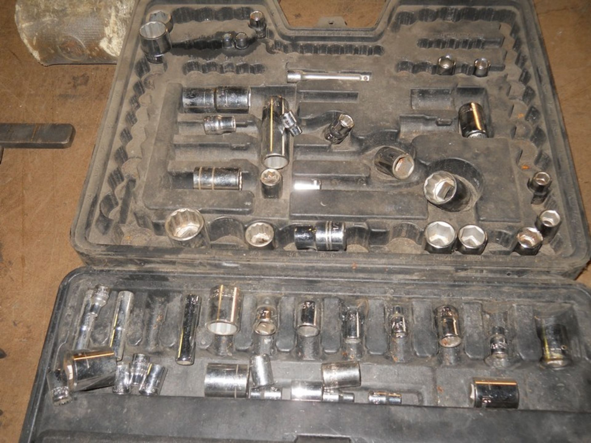 Lot - Miscellaneous Hand Tools; Partial Socket Set; Crescent Adjustable Wrench; Open & Box End - Image 3 of 7