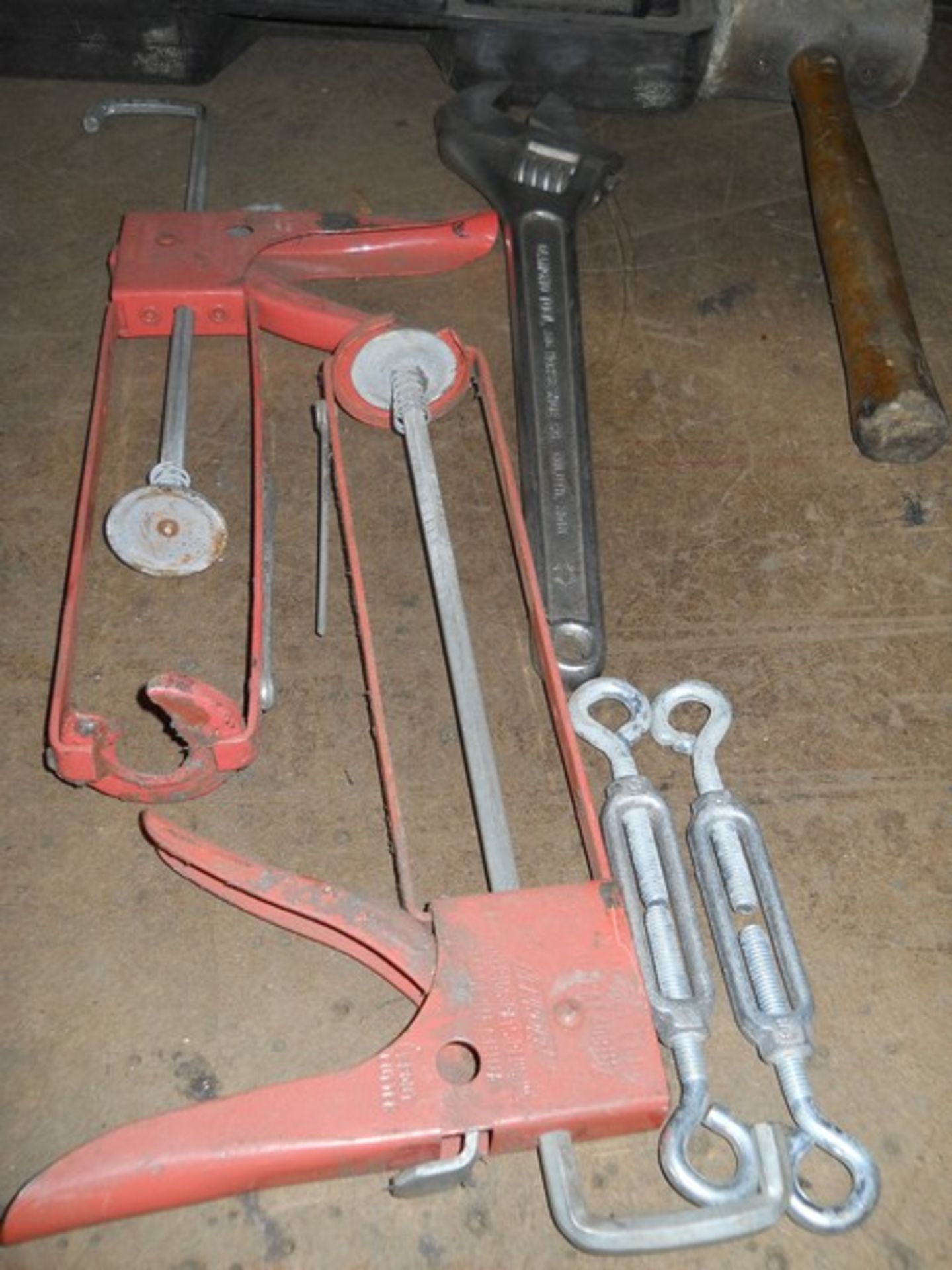 Lot - Miscellaneous Hand Tools; Partial Socket Set; Crescent Adjustable Wrench; Open & Box End - Image 6 of 7