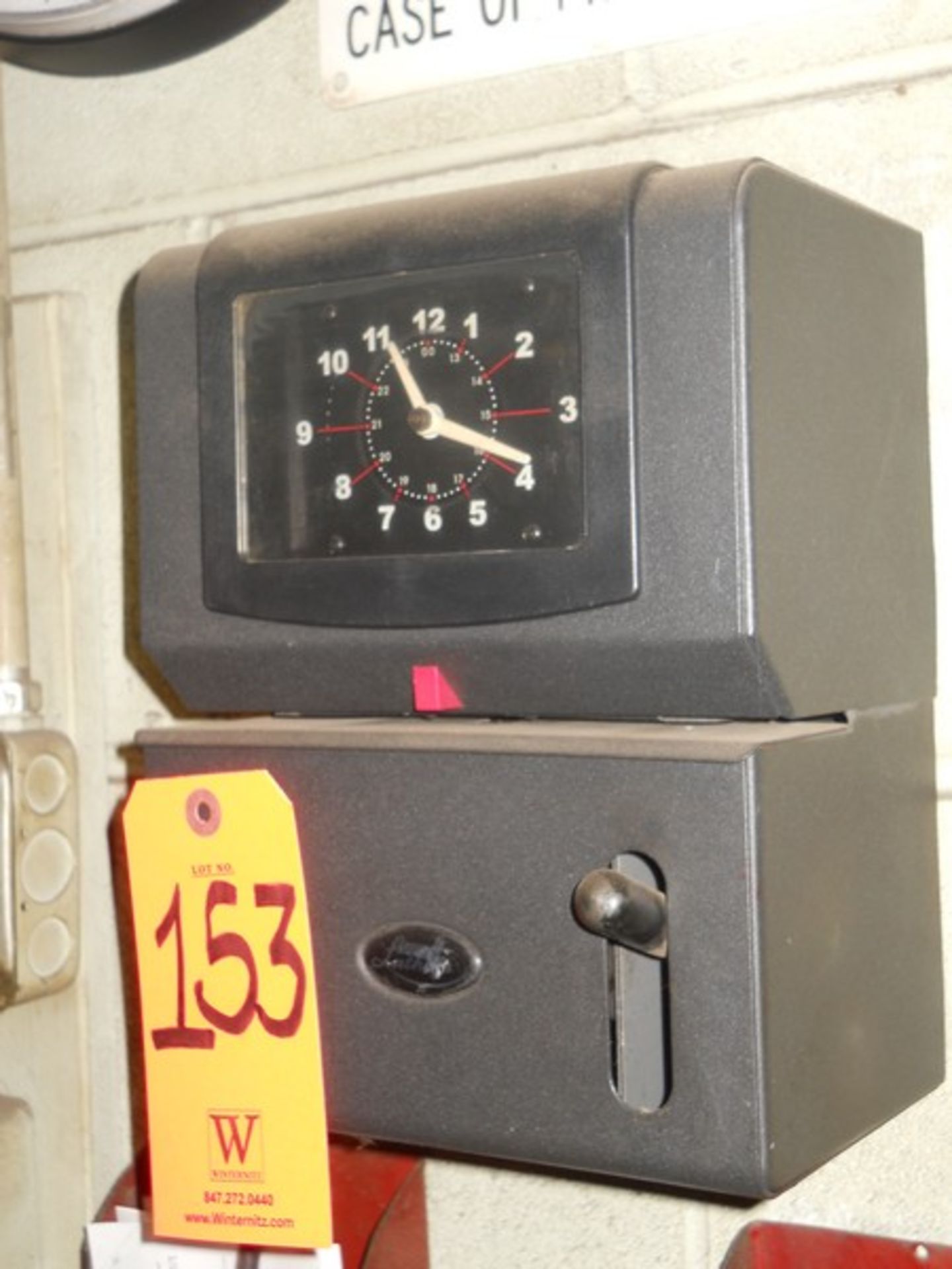 Lot - Lathem Time Clock; (1) Haier Single Door Refrigerator
