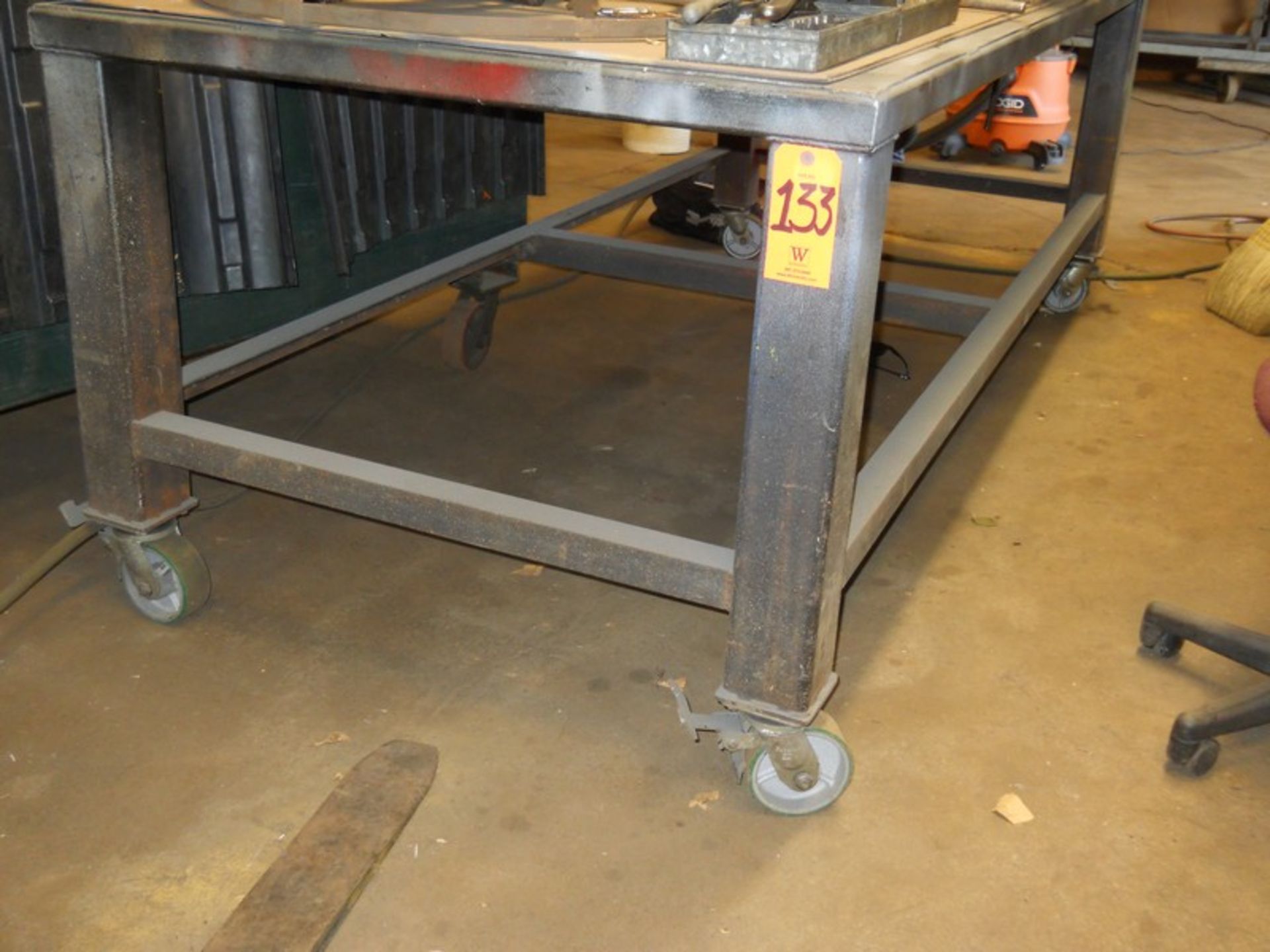 8 ft. Portable Steel Table - Image 2 of 4