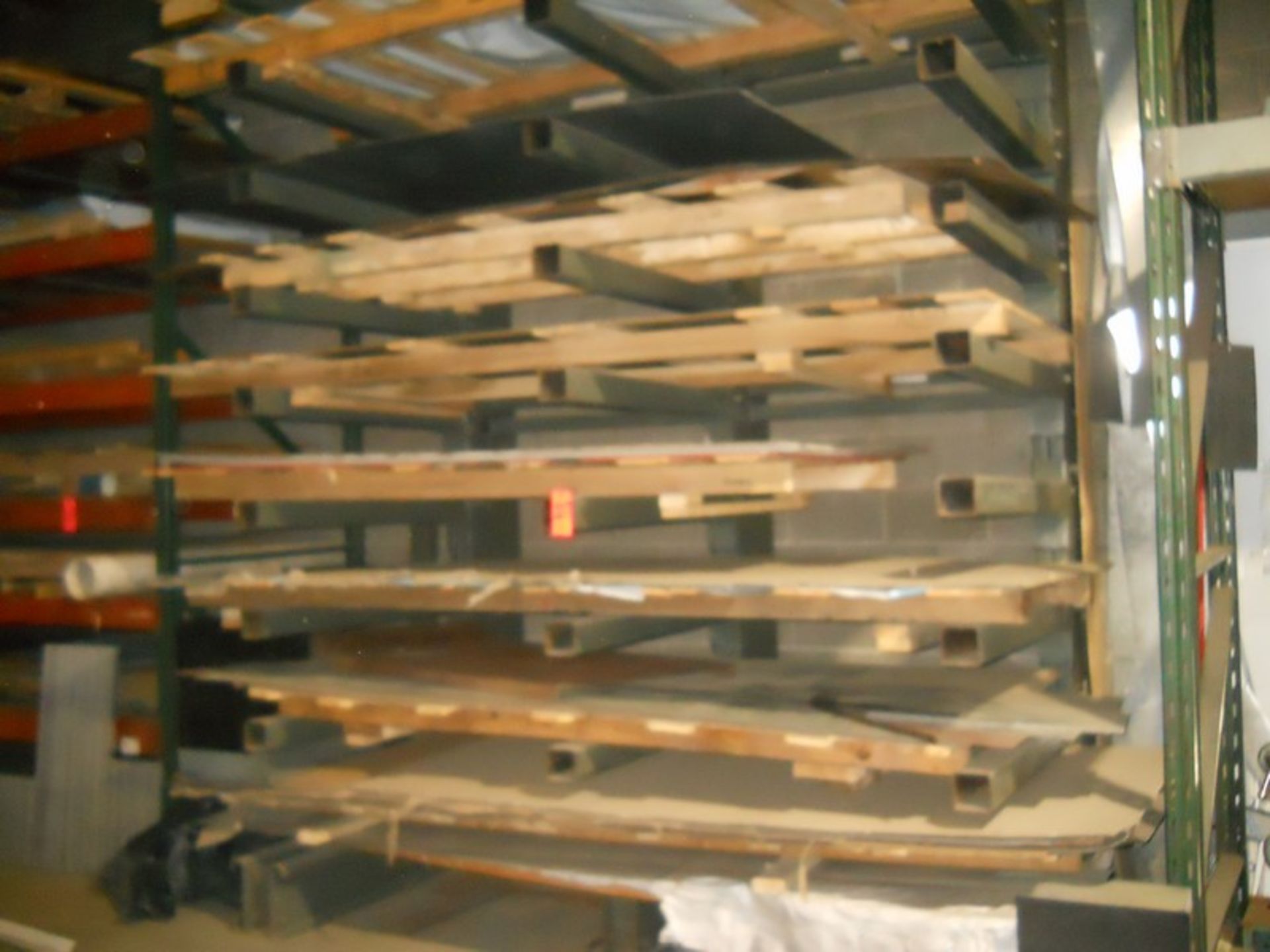 Section Cantilever Racking with Inventory Contents - Image 2 of 7