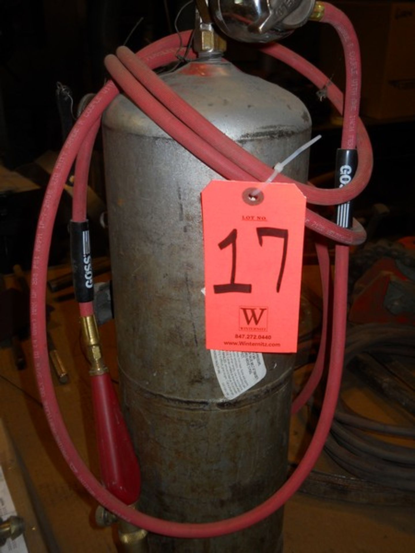 Lot - Welding Cables, Gages, Mini Acetylene Torch - Image 2 of 4