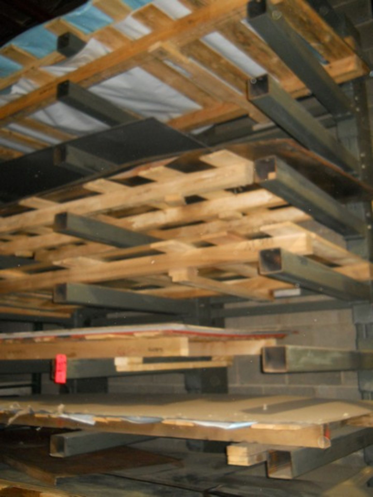 Section Cantilever Racking with Inventory Contents - Image 5 of 7