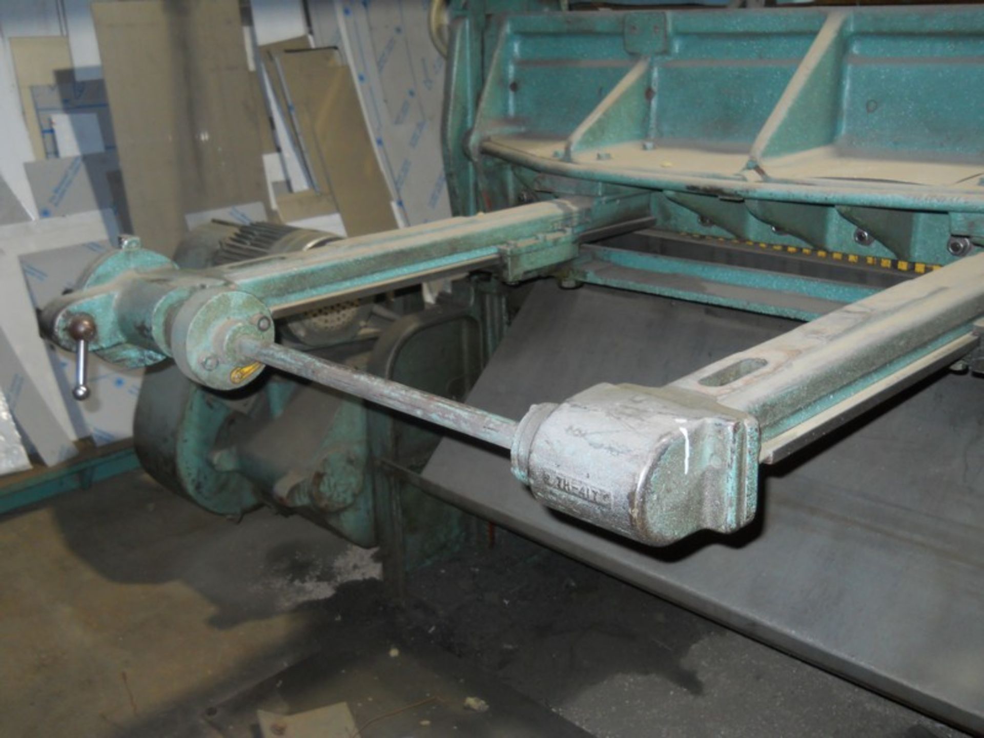 Wysong 52 in. x 18 ga. Model 1252 Power Shear, S/N: P13-1037; with 12 Ga. Mild Steel Capacity; 14 - Image 8 of 10