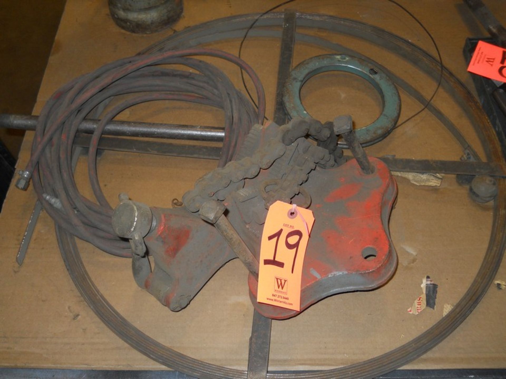 Lot - Nye No. 5S Chain Clamp; Hose, Snakes - Image 2 of 5
