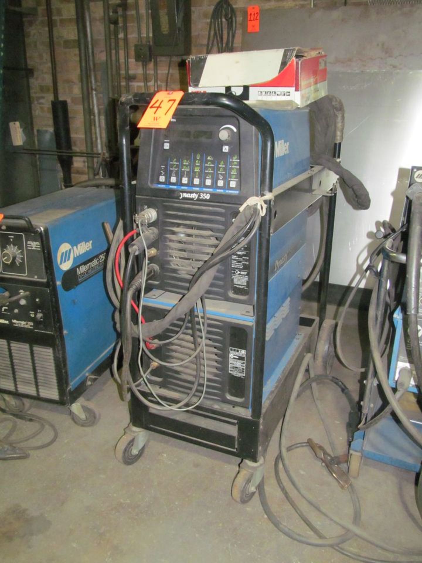 Miller Dynasty 350 Water -Cooled AC/DC Tig & Stick Welder, S/N: LJ400909L; with Coolmate 3.5 System, - Image 4 of 9