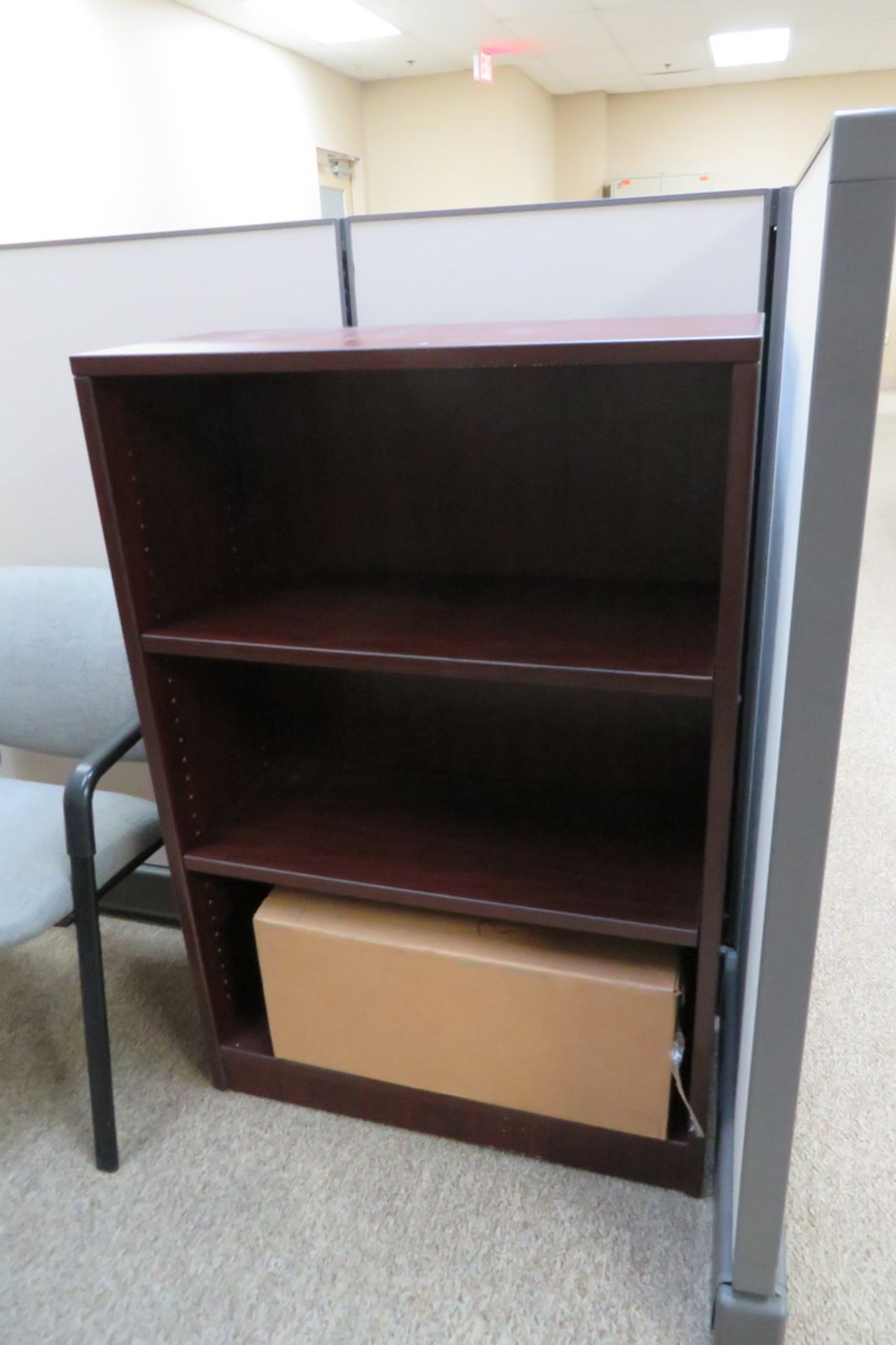 Office Furniture to Include: Approximately (17) Sections of Cubicles, (17) L-Shaped Desks, (9) - Image 8 of 12