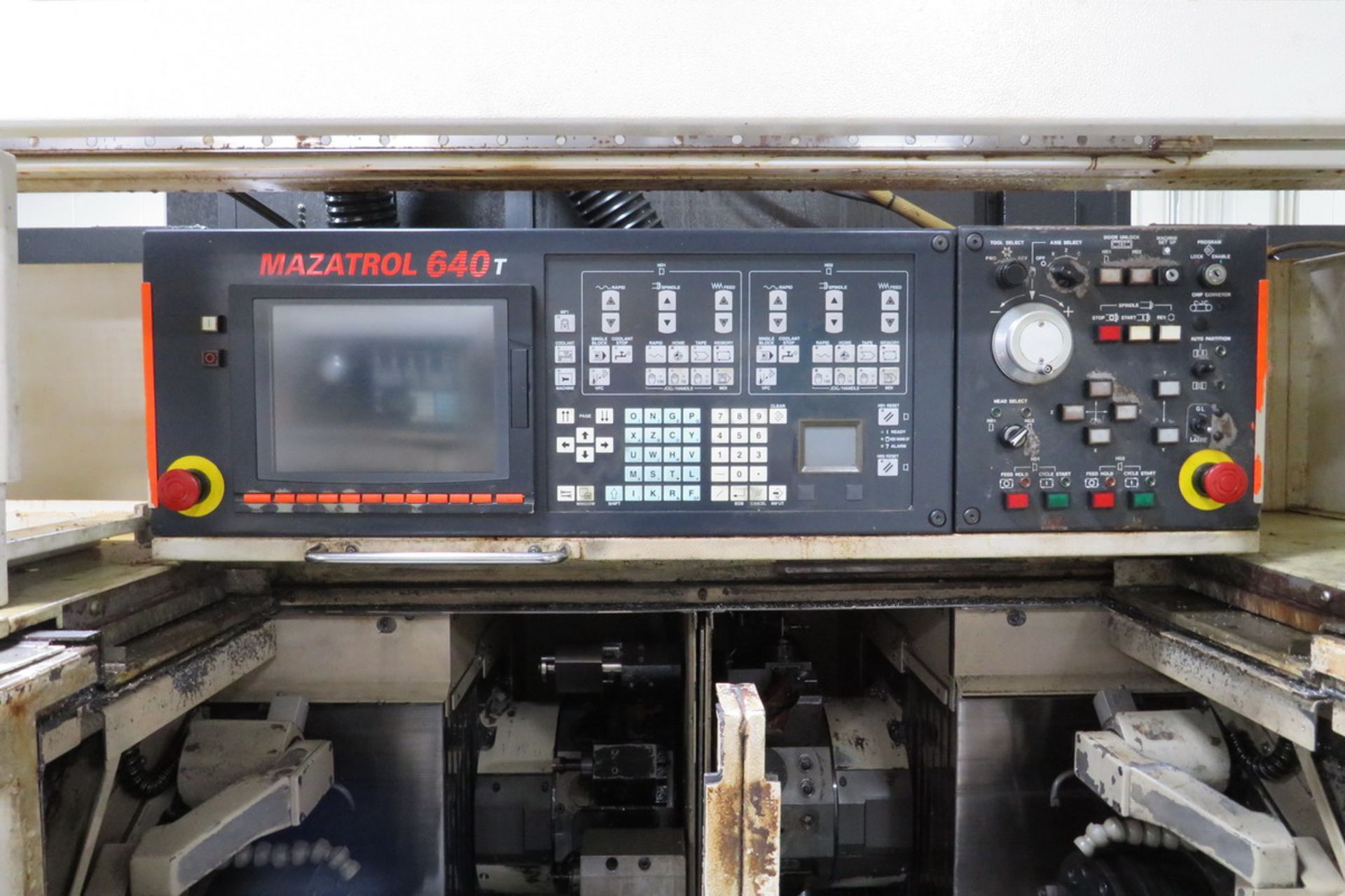 Mazak Model Multiplex 6100Y (S/N: 213058) (2008), Multi-Axis Dual Spindle Turning Center, 6,000 RPM, - Image 12 of 15