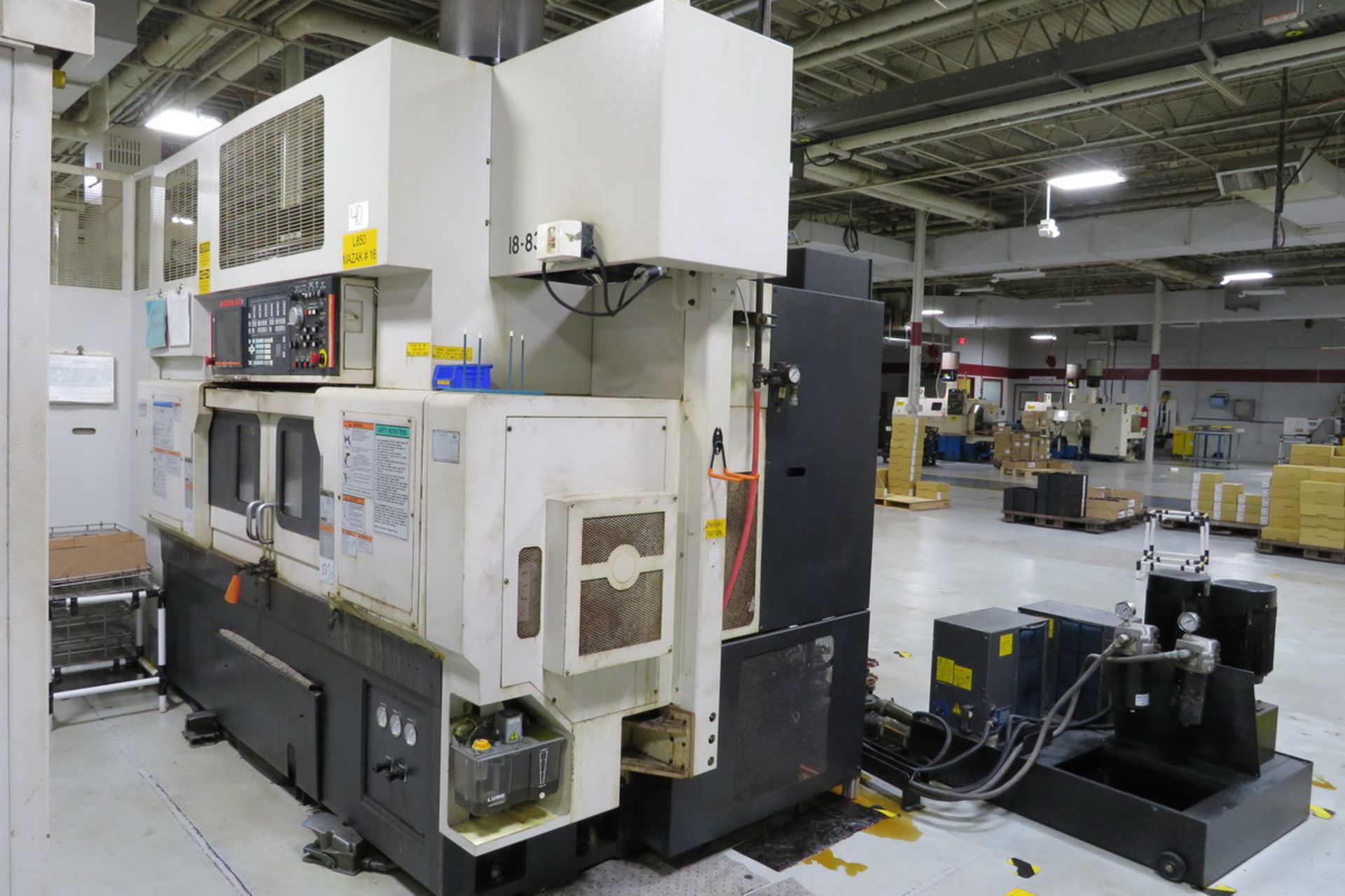 Mazak Model Multiplex 6100Y (S/N: 213057) (2008), Multi-Axis Dual Spindle Turning Center, 6,000 RPM, - Image 4 of 11