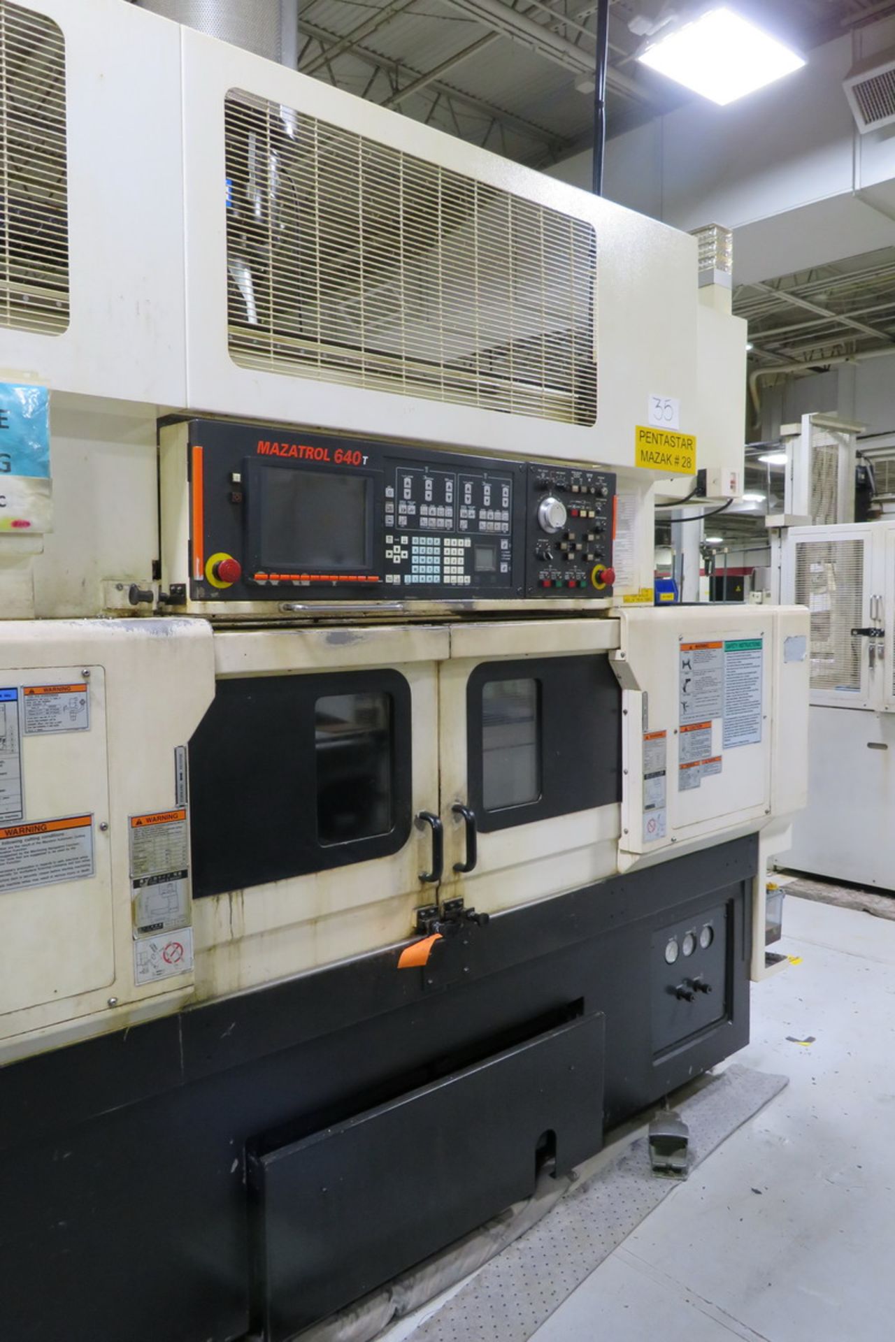 Mazak Model Multiplex 6100Y (S/N: 245816) (2013), Multi-Axis Dual Spindle Turning Center, 6,000 RPM, - Image 7 of 11